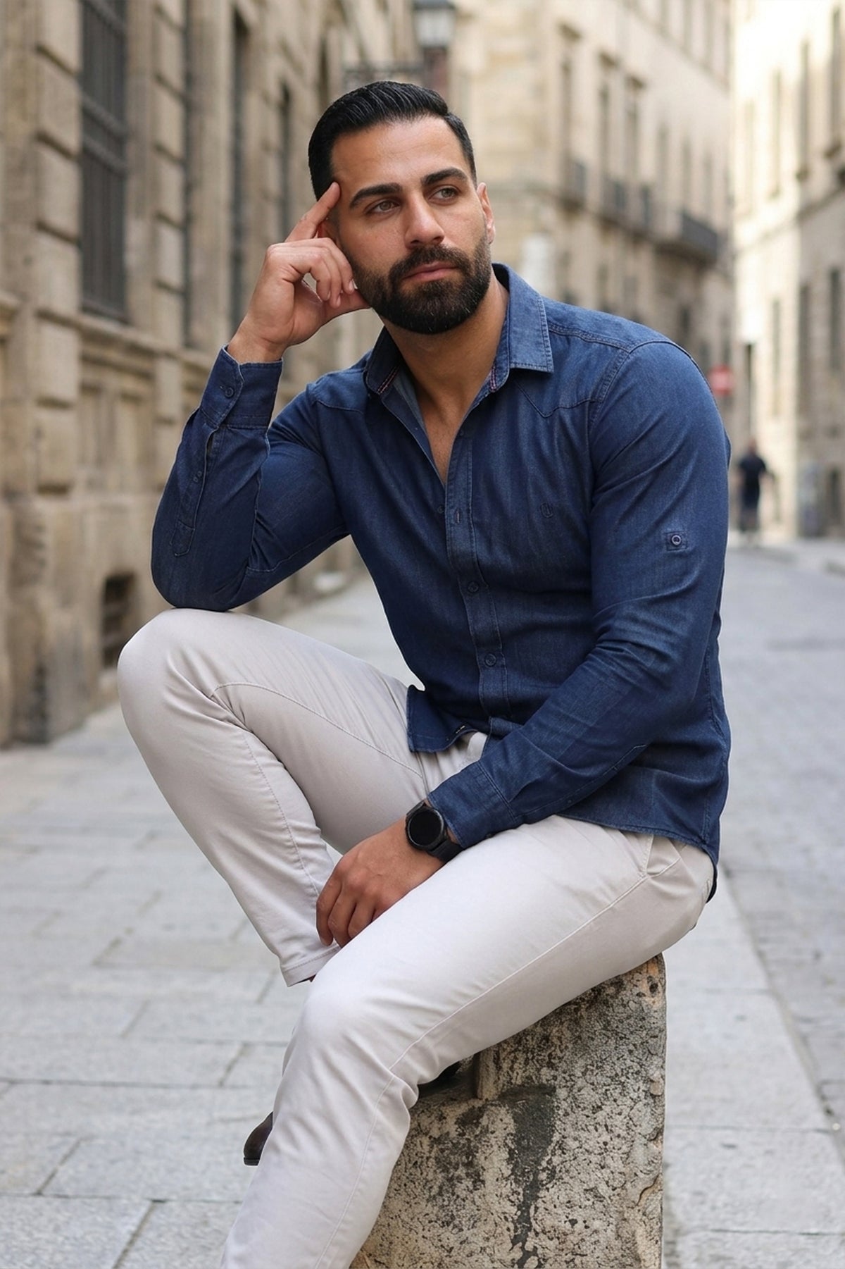 Denim Casual Shirt