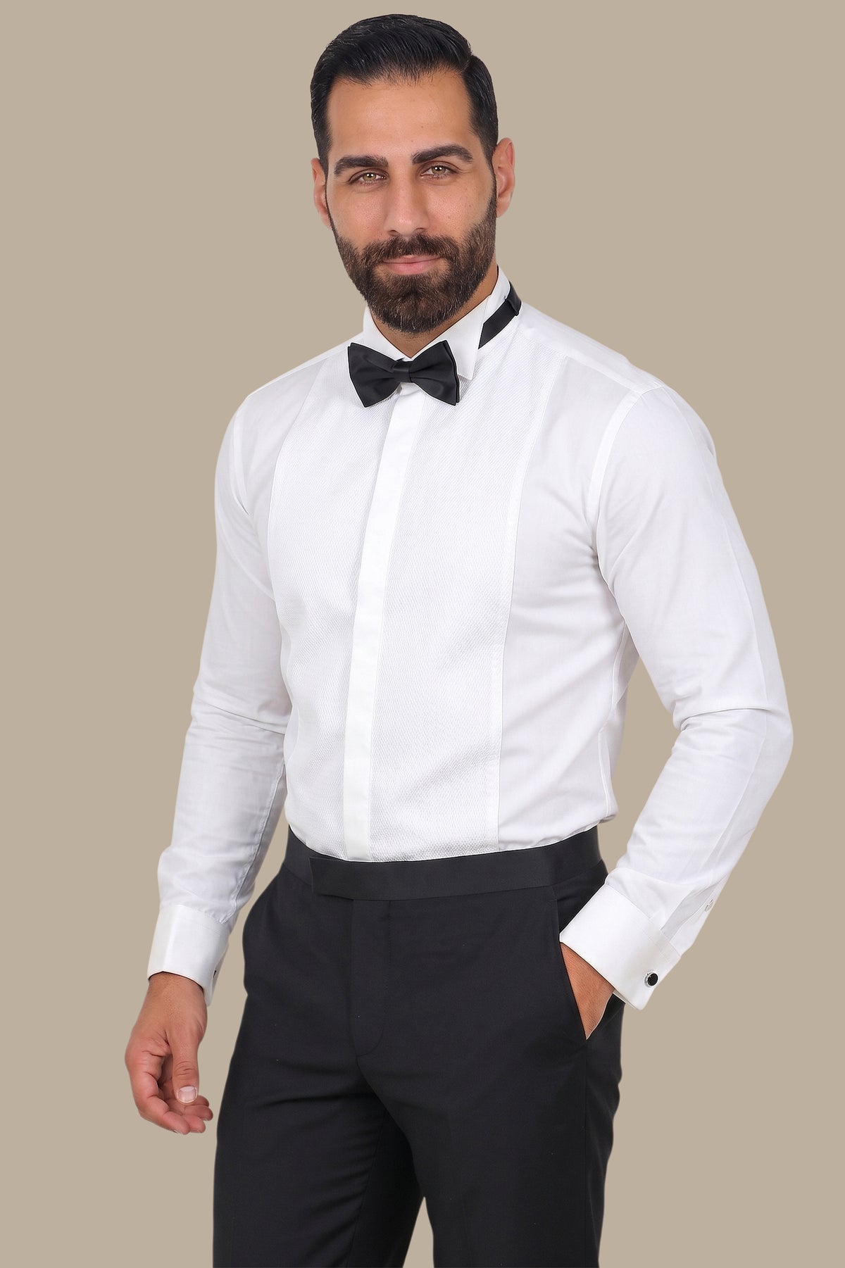 Tuxedo Net Shirt