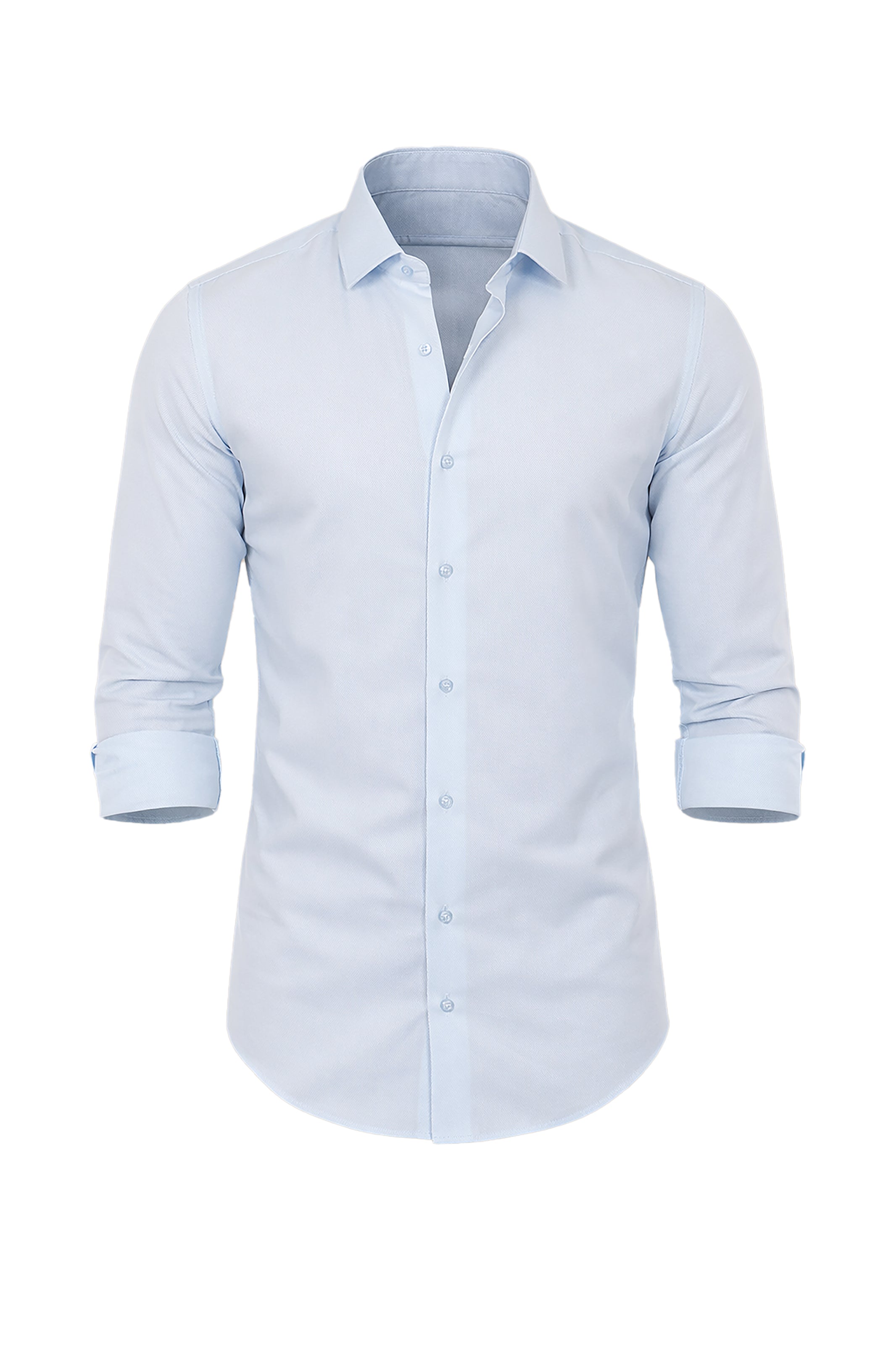 Classic Light Blue Slim Fit Oxford Shirt