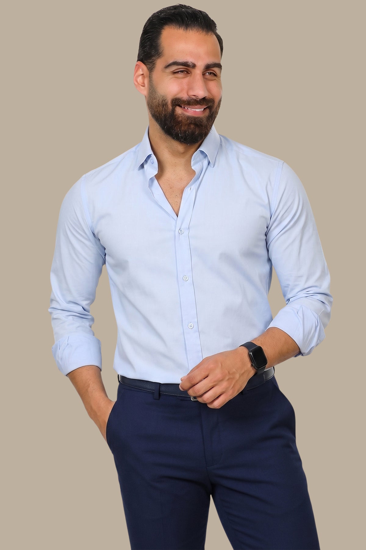 Lycra Plain Shirt