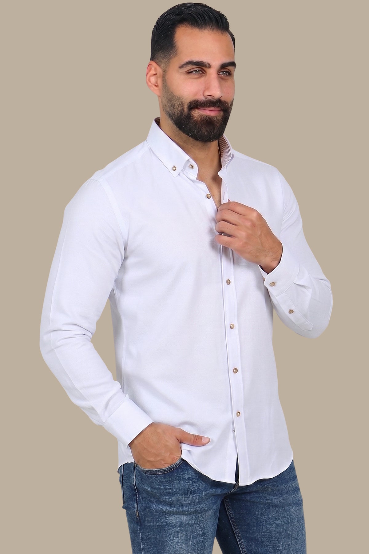 Casual Oxford Button-Down Shirt
