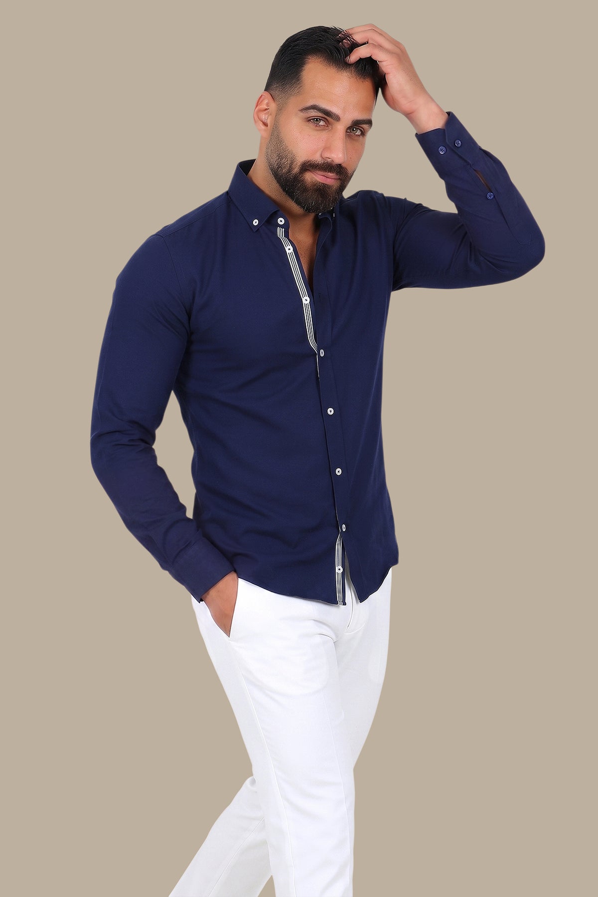 Casual Oxford Button-Down Shirt