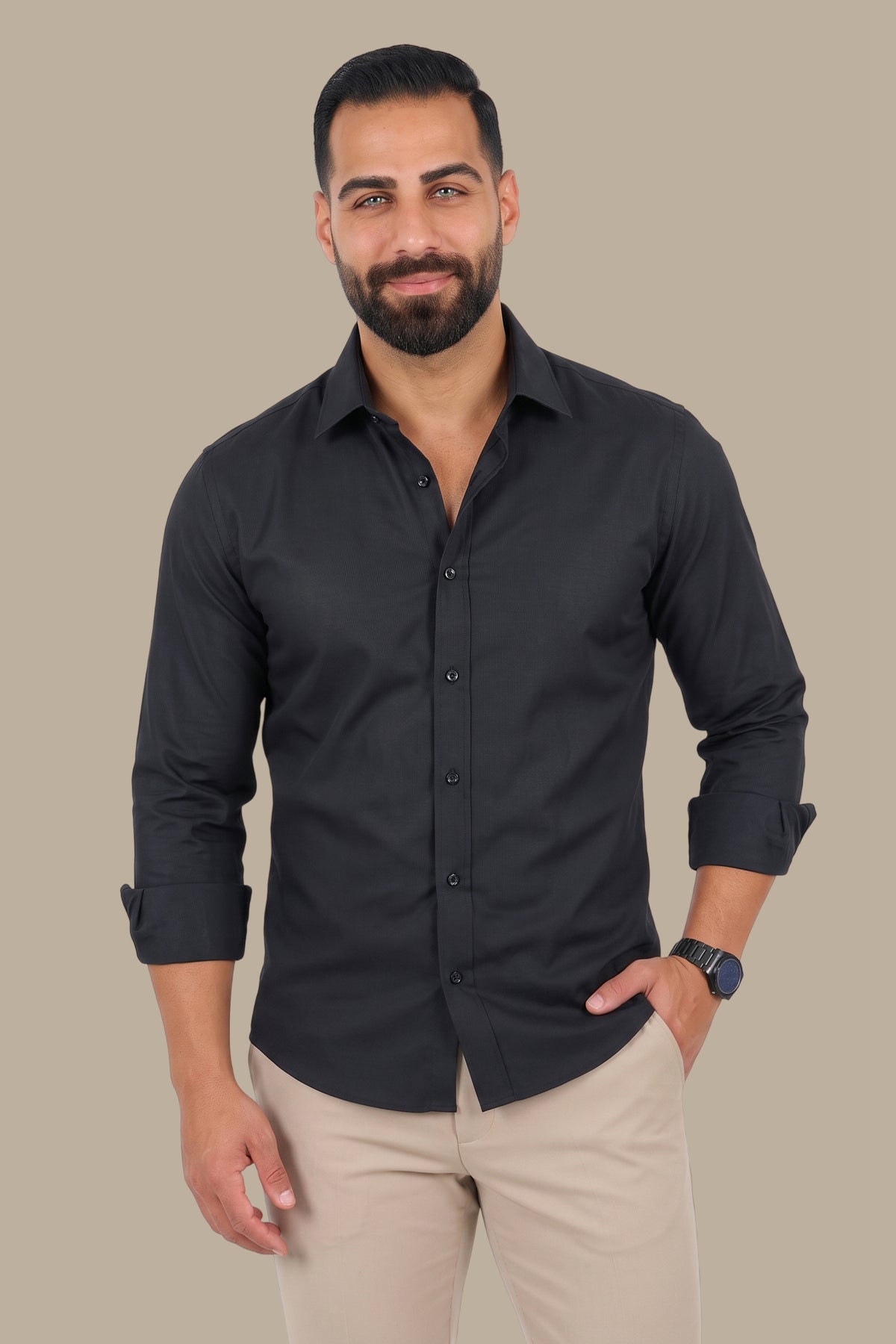 Corded Stripe Shirt