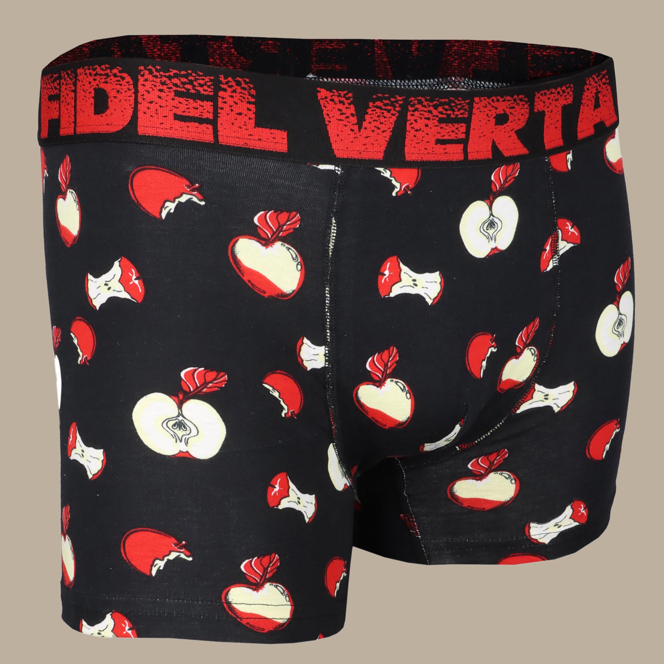 Fidel Verta Boxer Apple | Black & Red