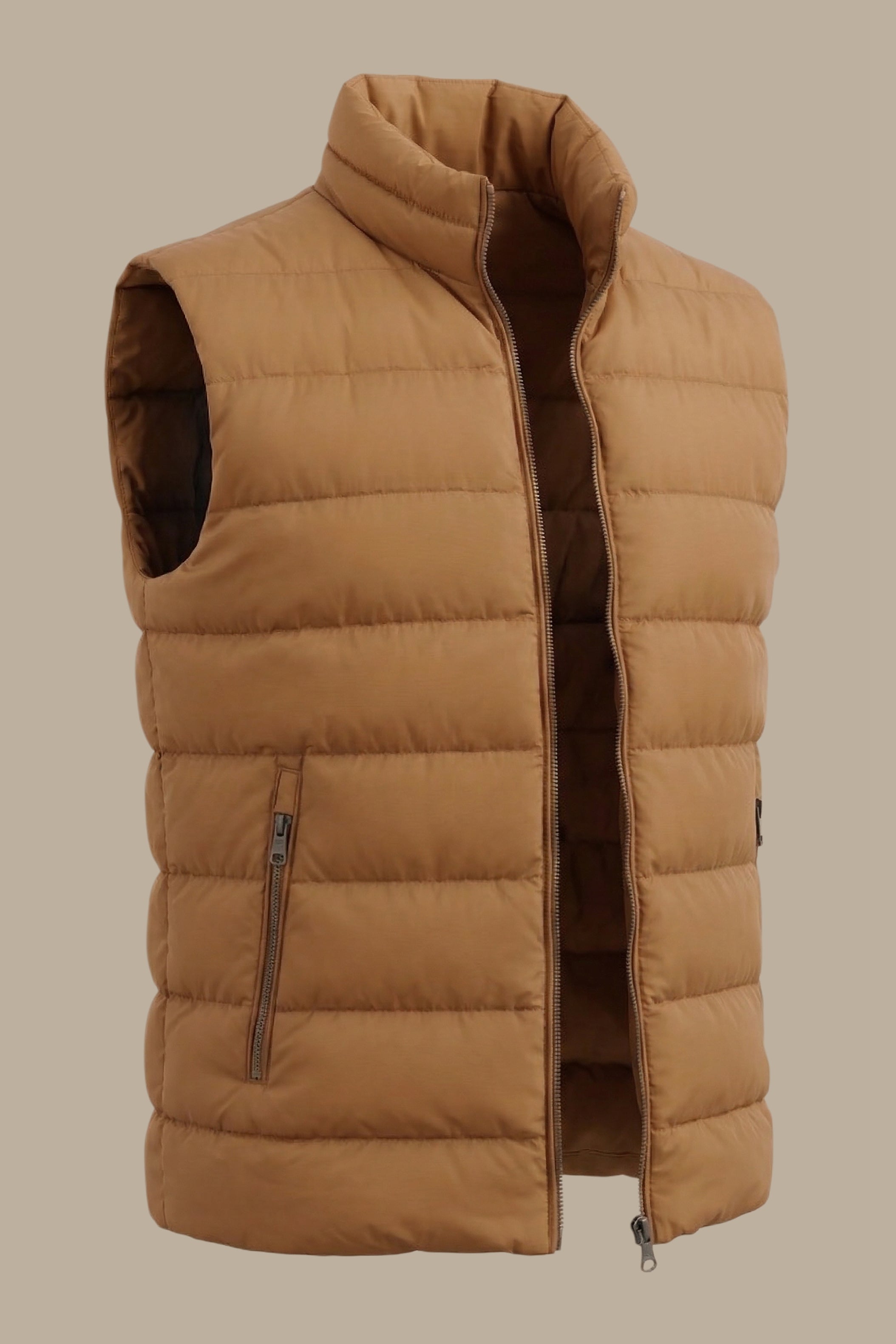 Havane Plain Puffer Vest