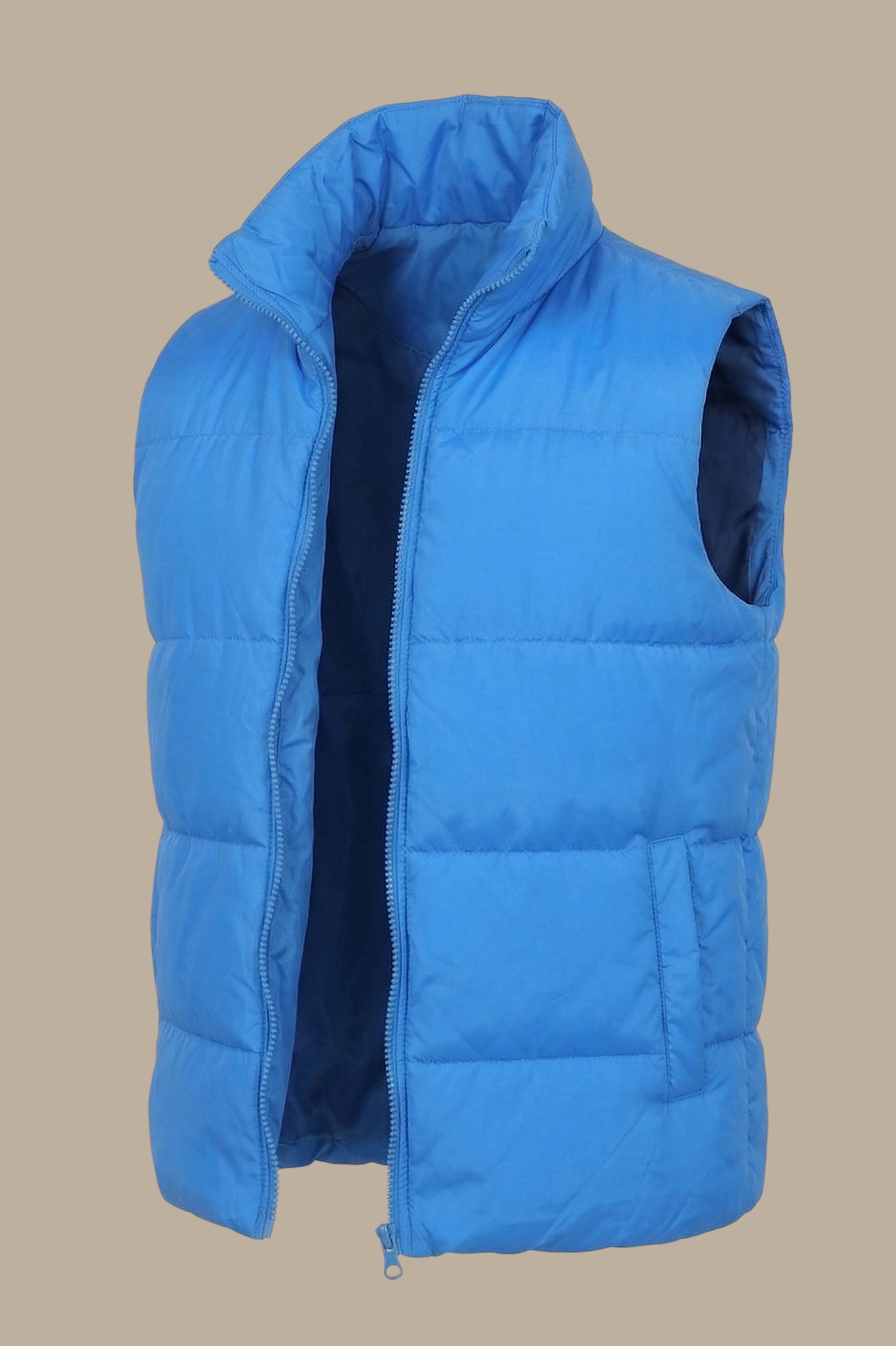 Blue Basic Vest