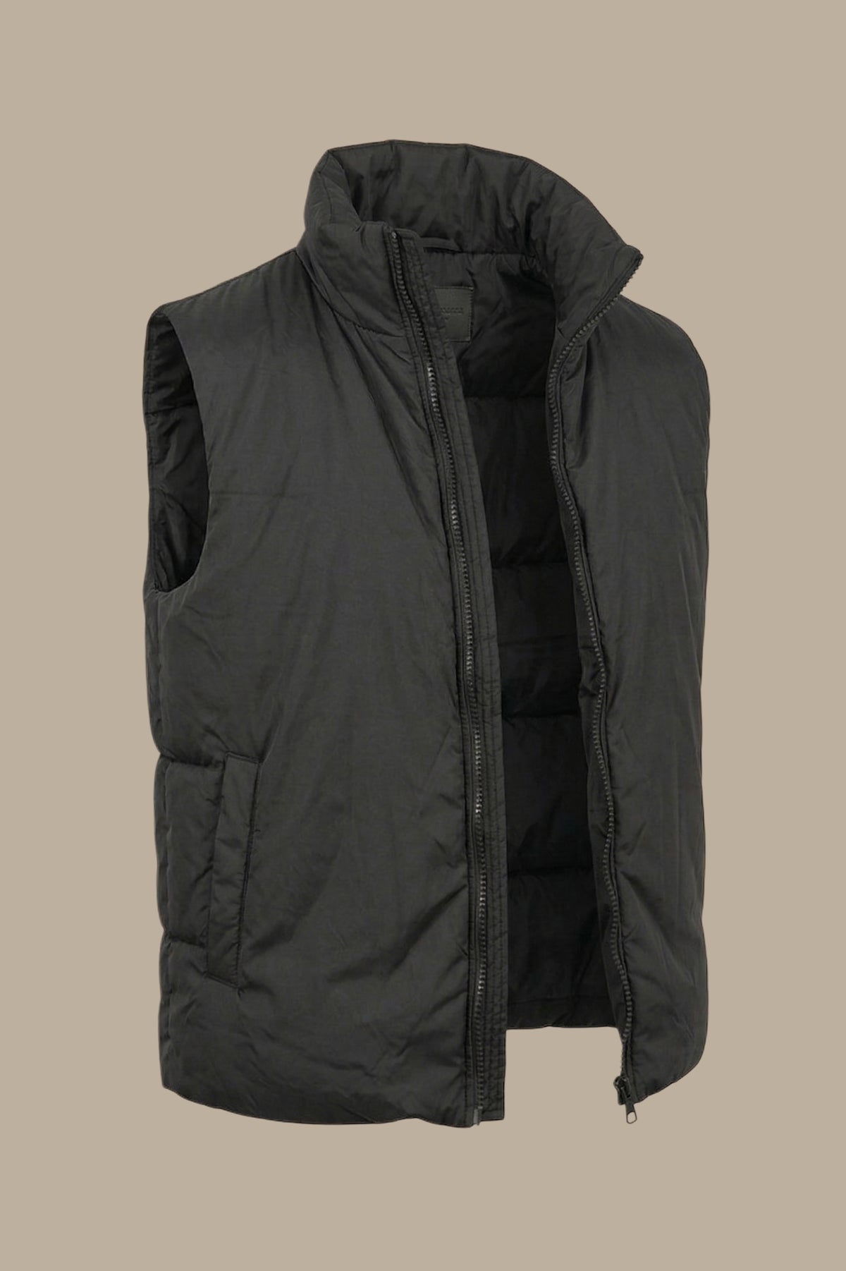 Classic Black Basic Vest