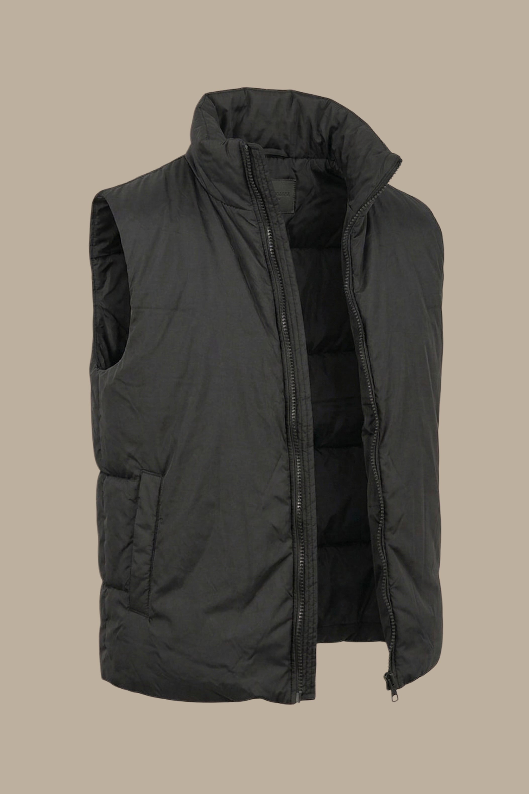 Classic Black Basic Vest