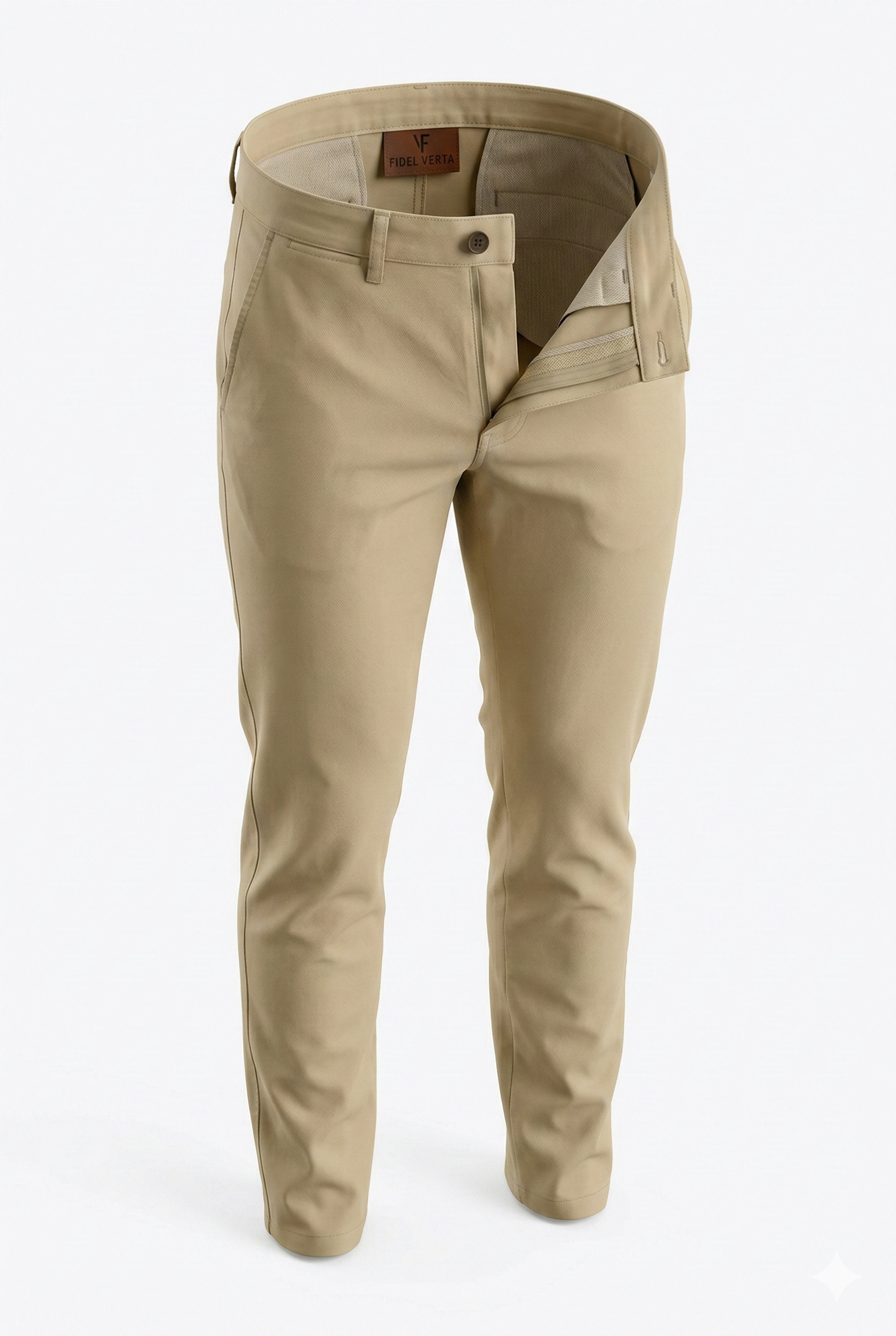 Chino Plain Regular Fit - Classic Beige
