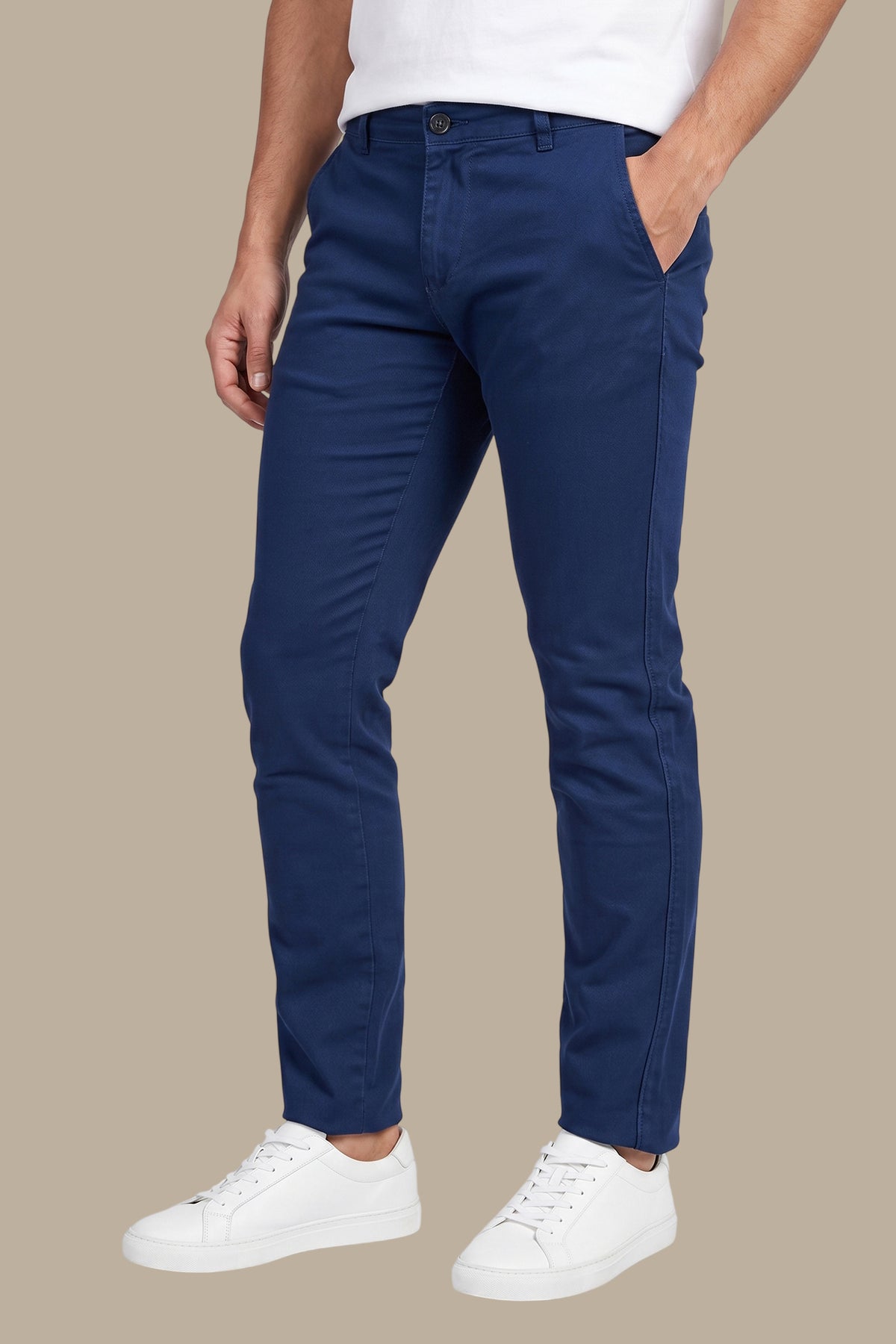 Chino Oxford Slim Fit Trousers