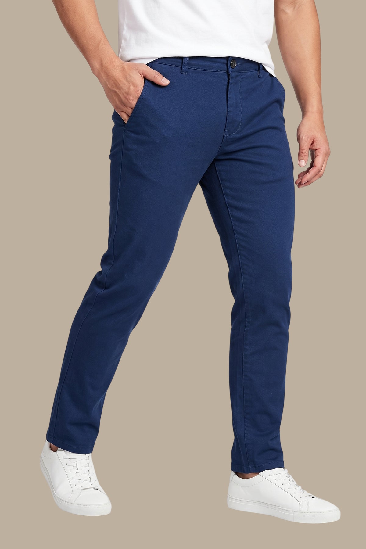 Chino Oxford Slim Fit Trousers