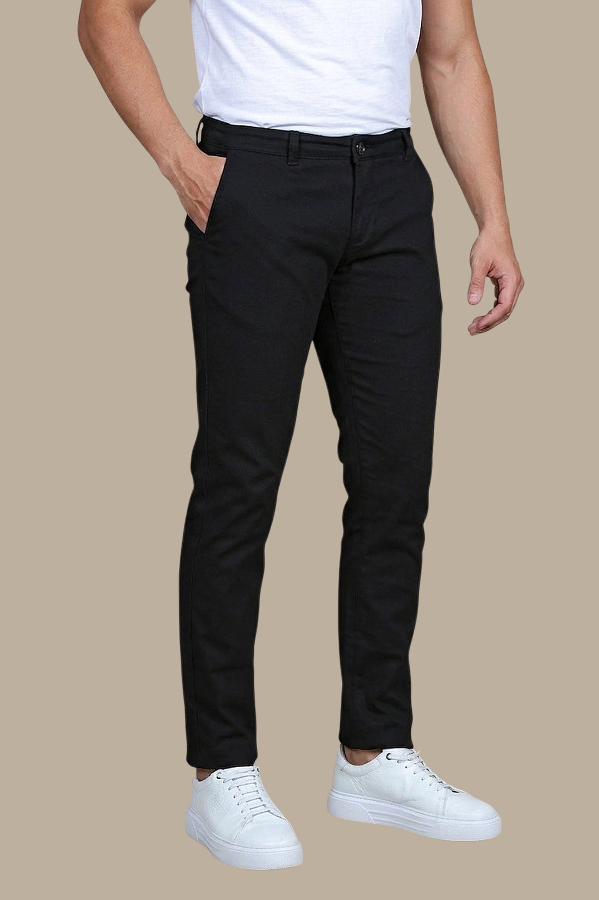 Chino Oxford Slim Fit Trousers