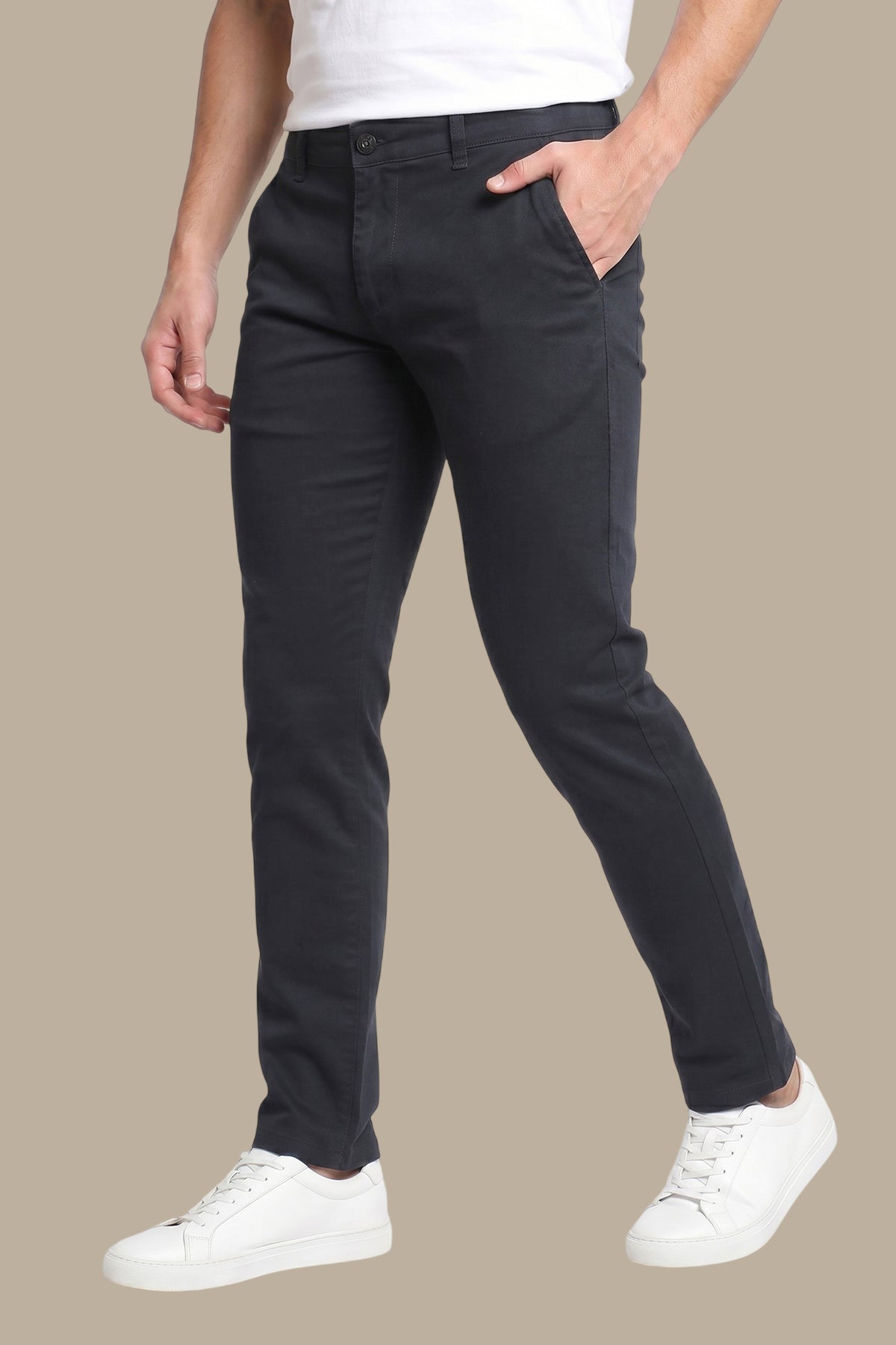 Chino Oxford Slim Fit Trousers
