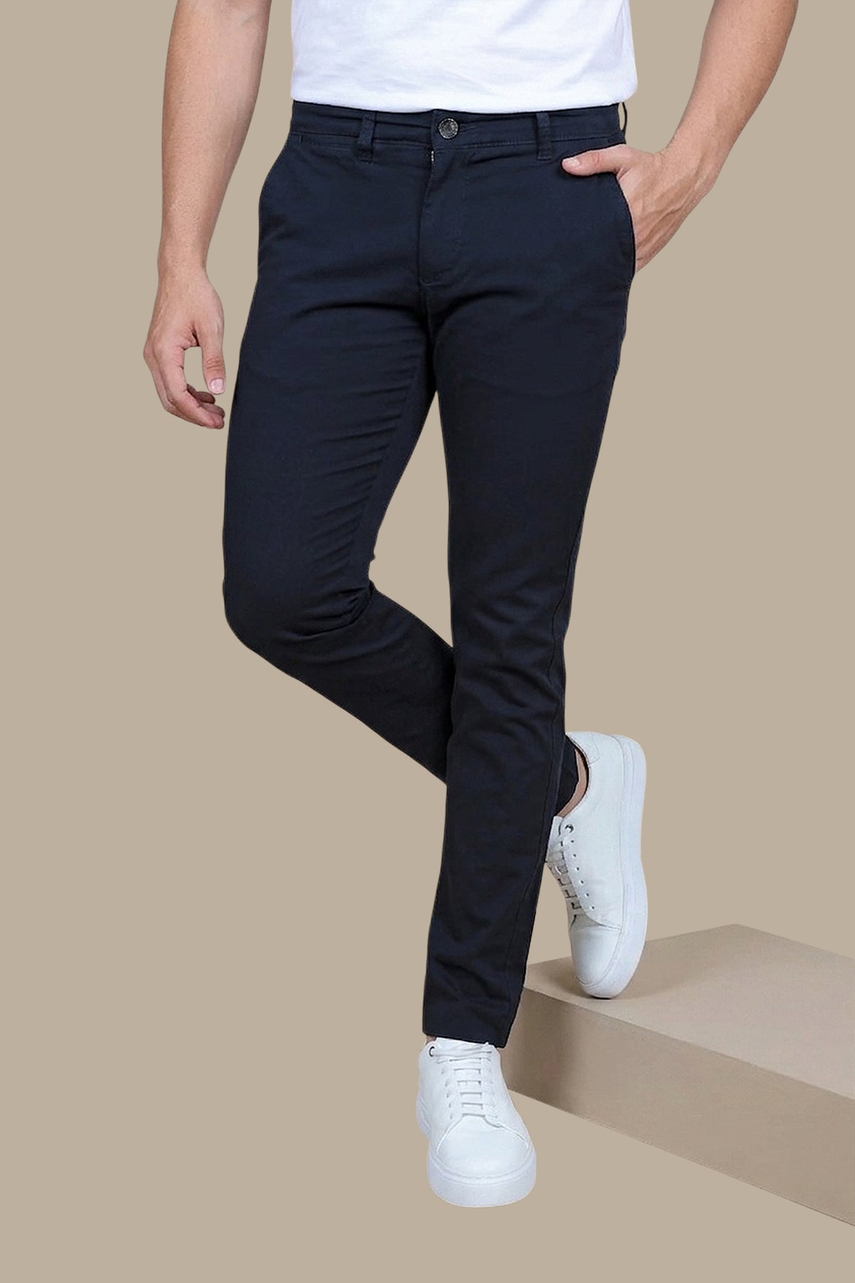 Slim Fit Chino Trousers