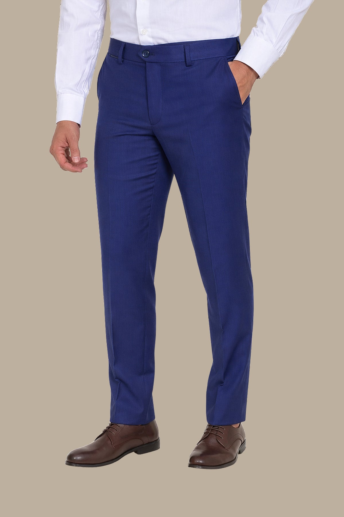 Blue Tuxedo Pants