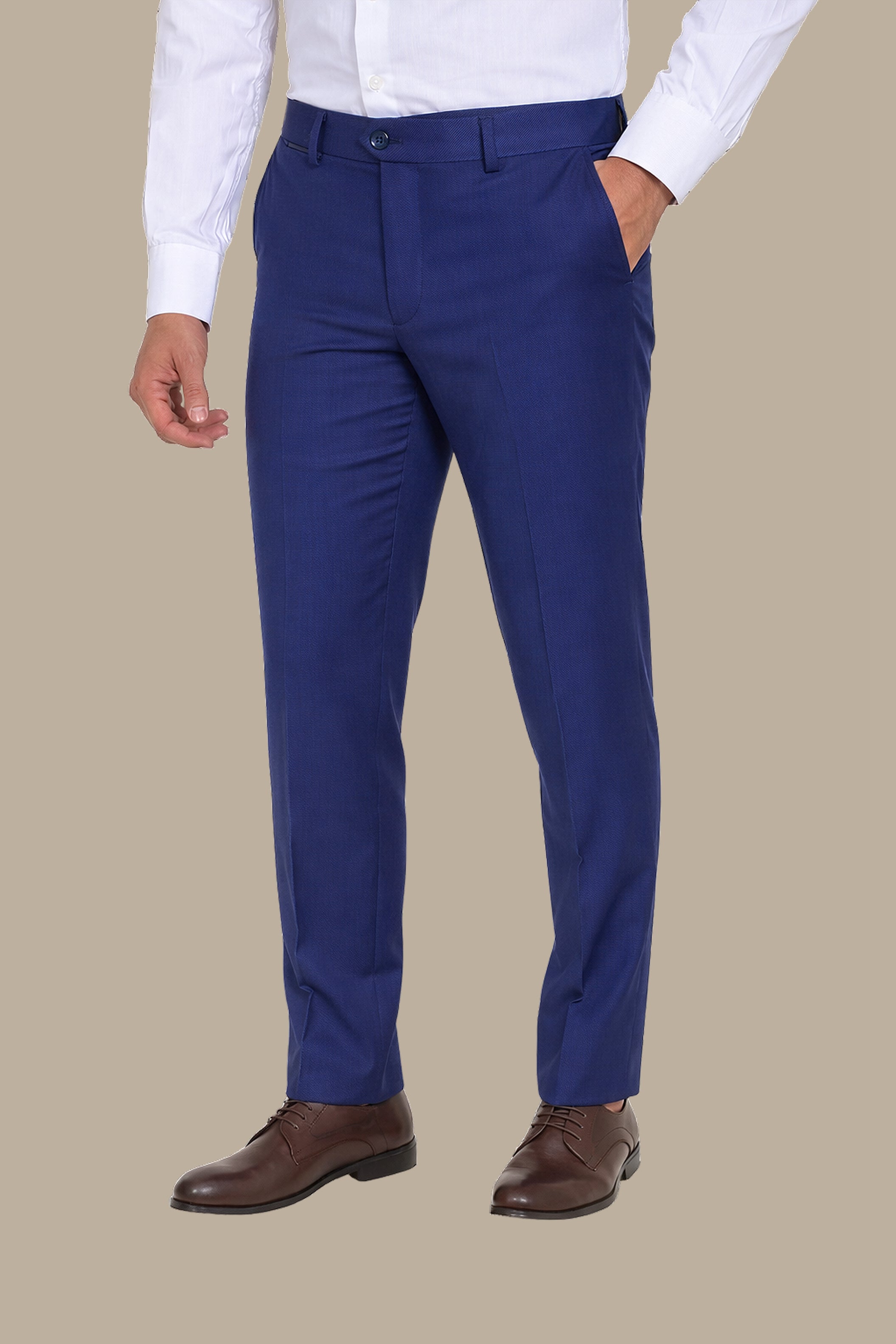 Blue Tuxedo Pants