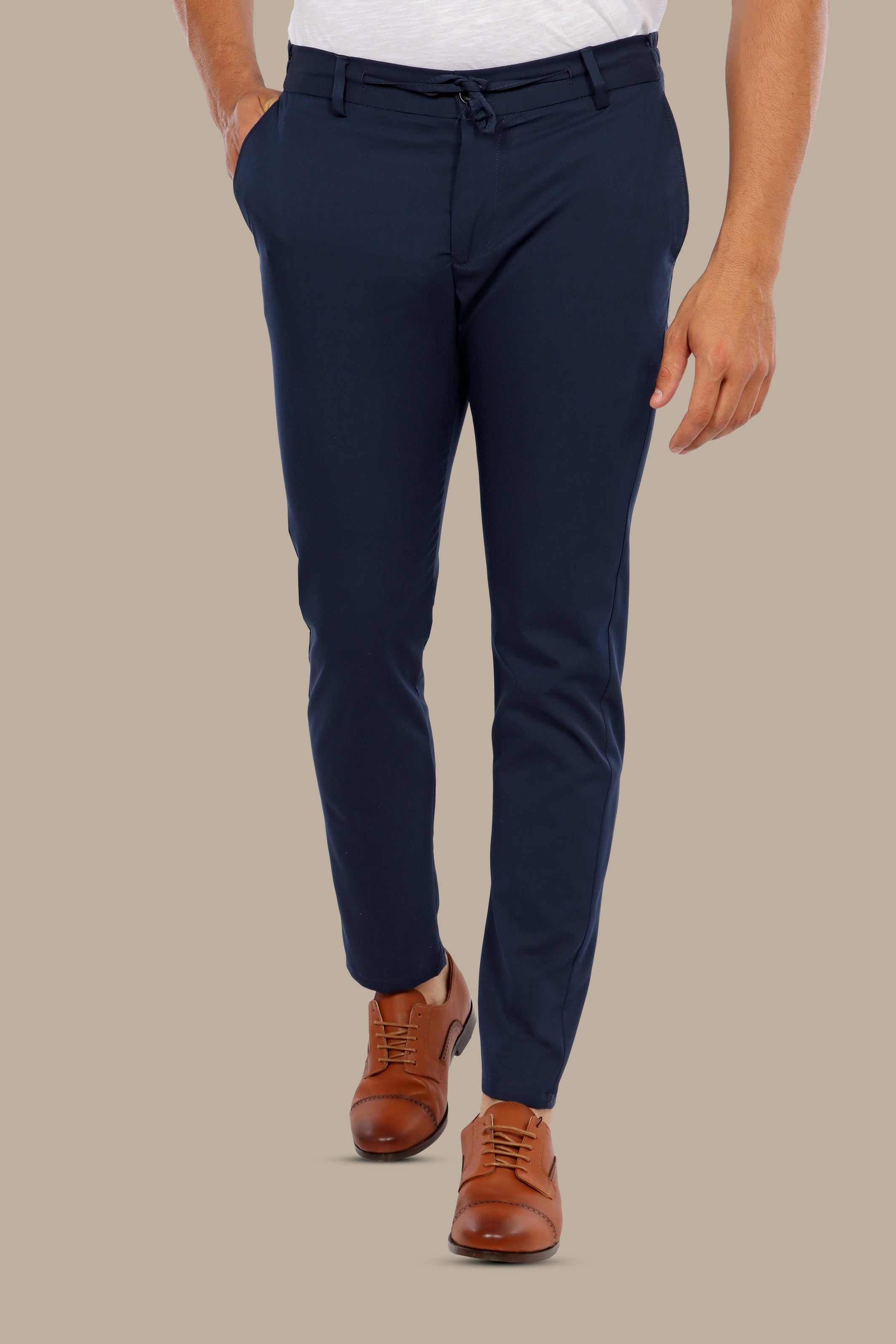 Fashion Trouser Basic Jogger | Navy