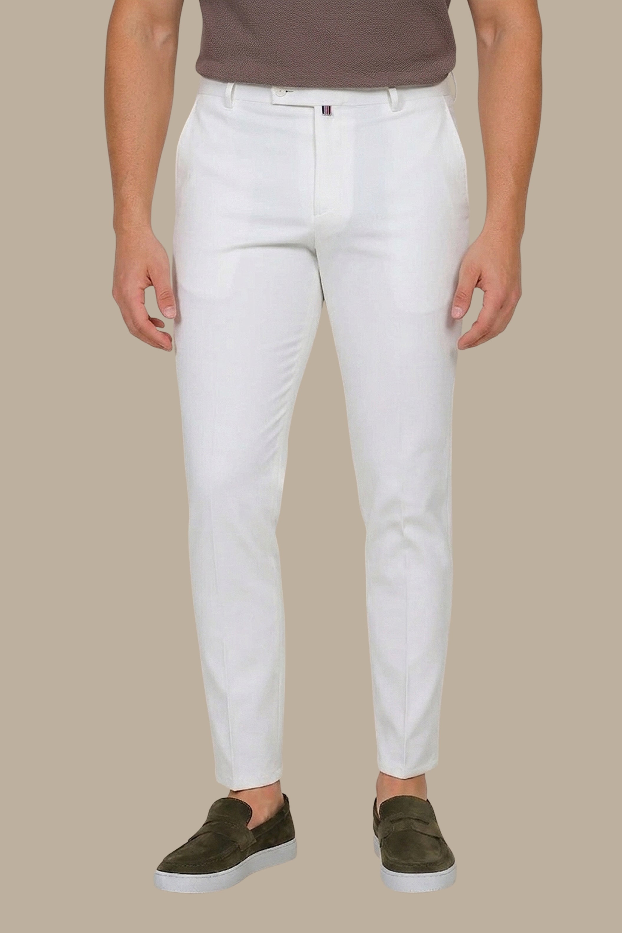 Timeless White: Classic White Pants