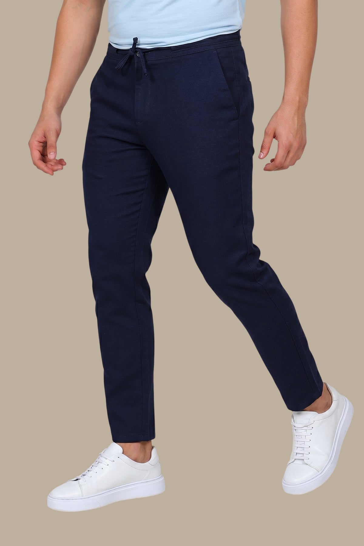 Linen Fil-à-Fil Pants