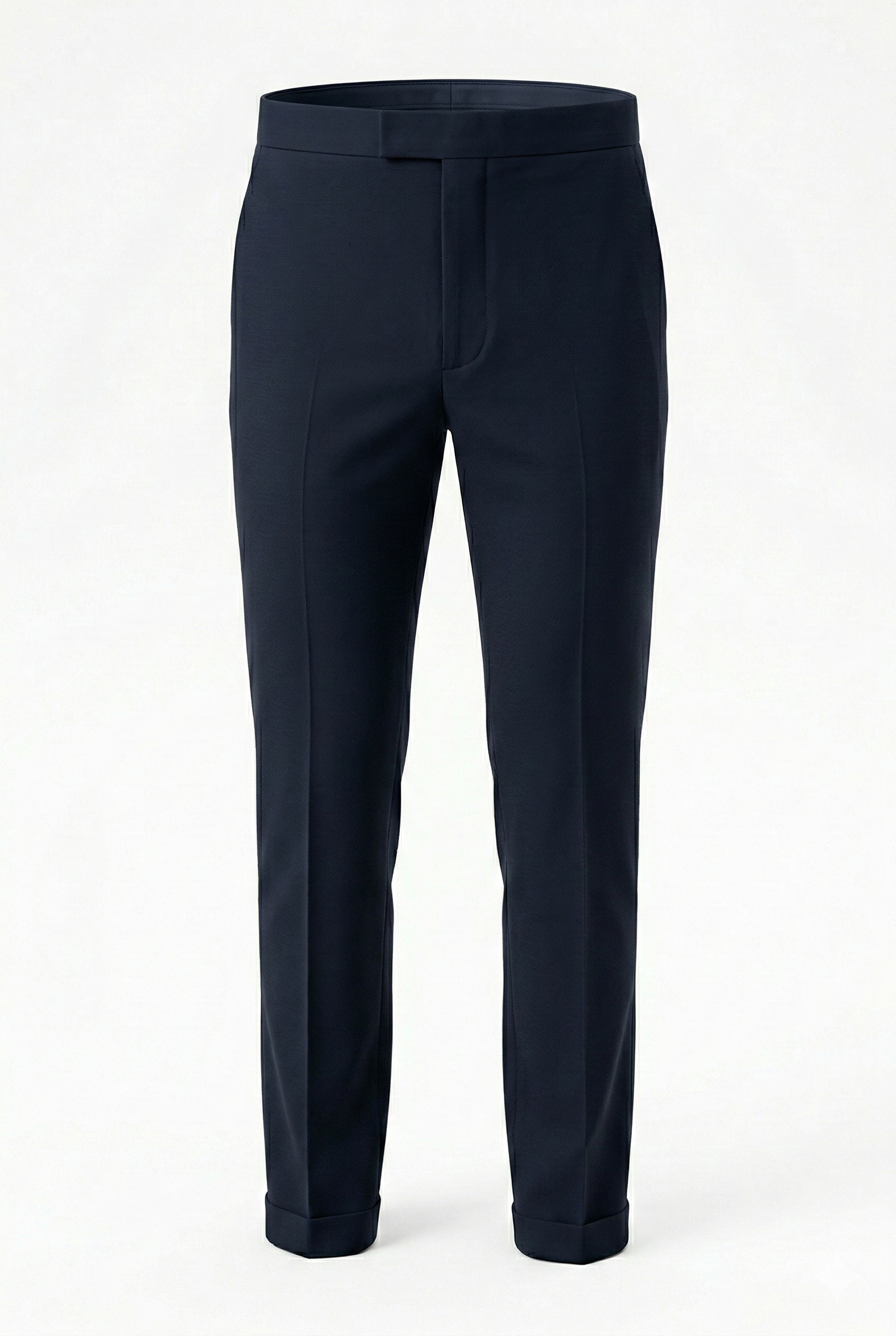 Navy Comfort Lycra Trousers