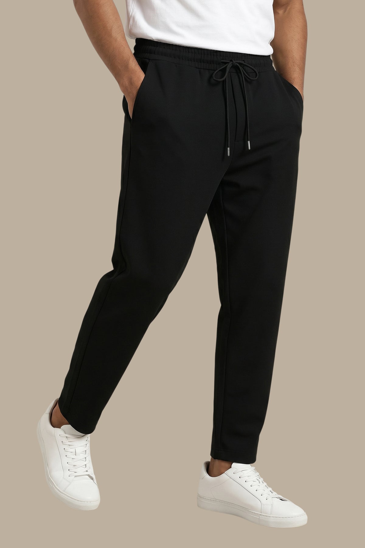 Jogger Pants with Ribbon
