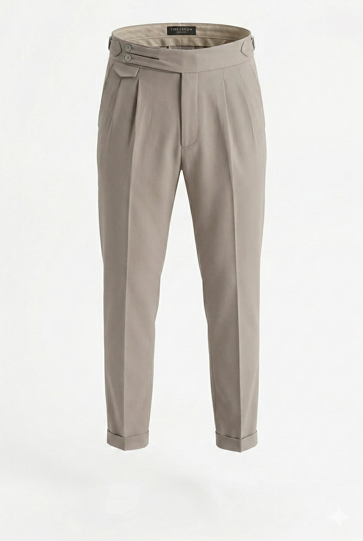 Double Side Button Tailored Trousers