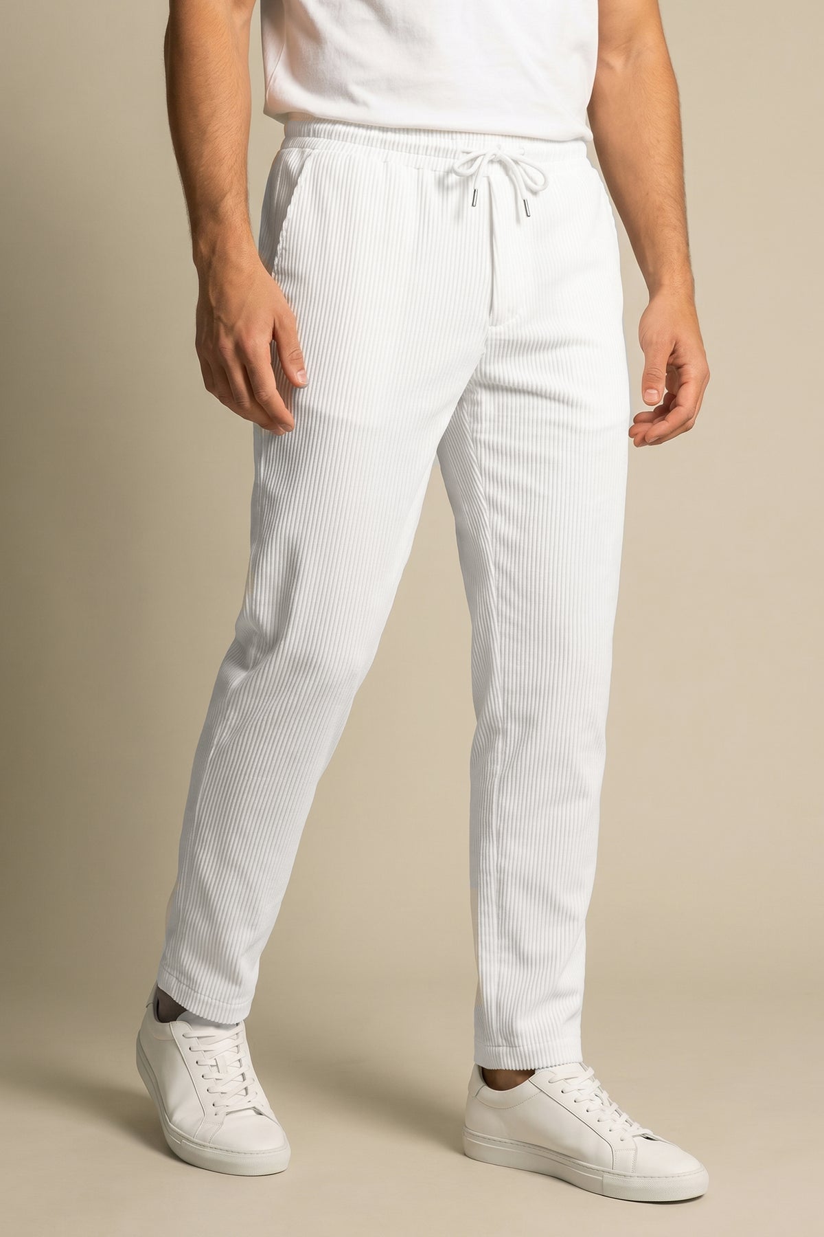 Ribbed Trouser Regular Fit