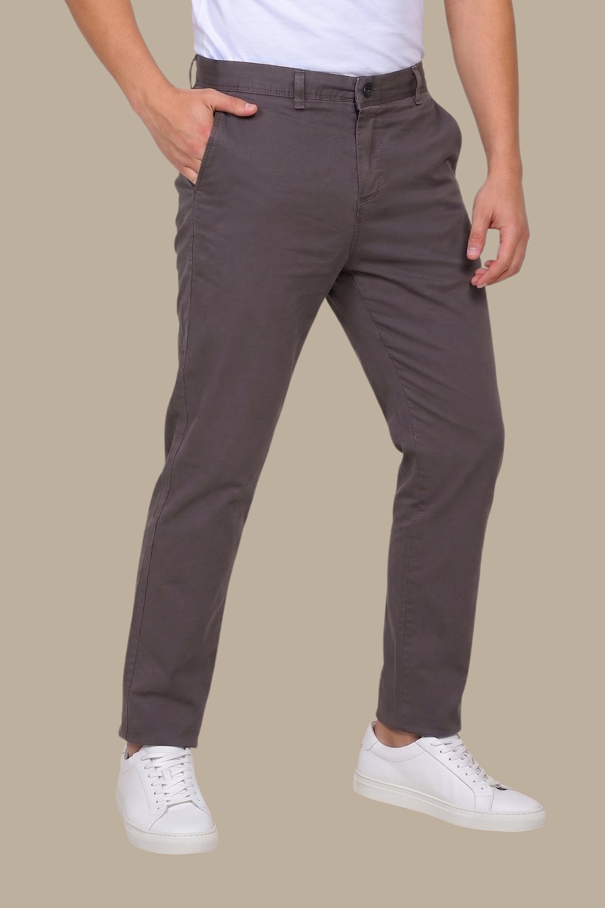 Big Size Regular Fit Chino Trousers