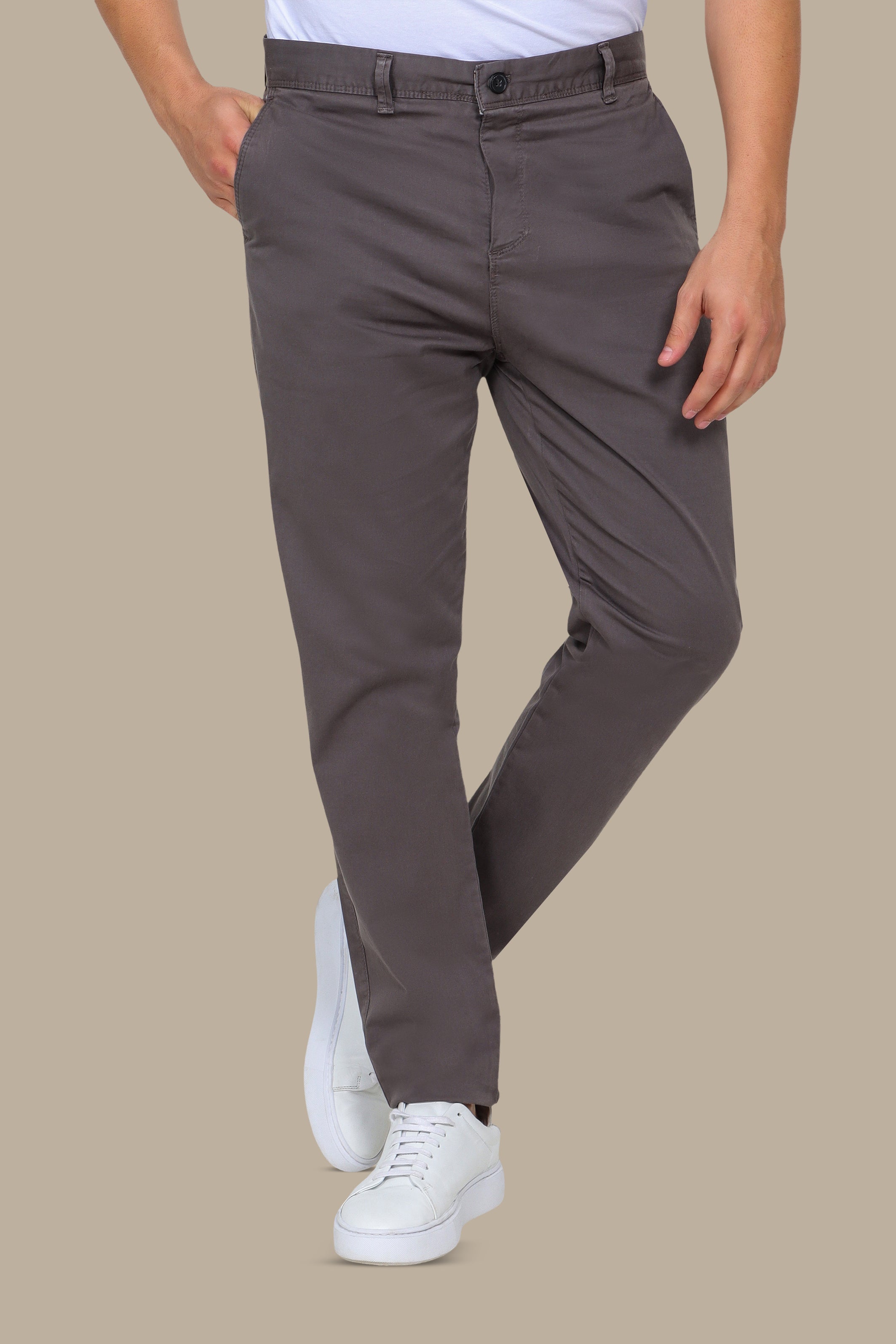 Beige Chino Pants – Big Size Regular Fit