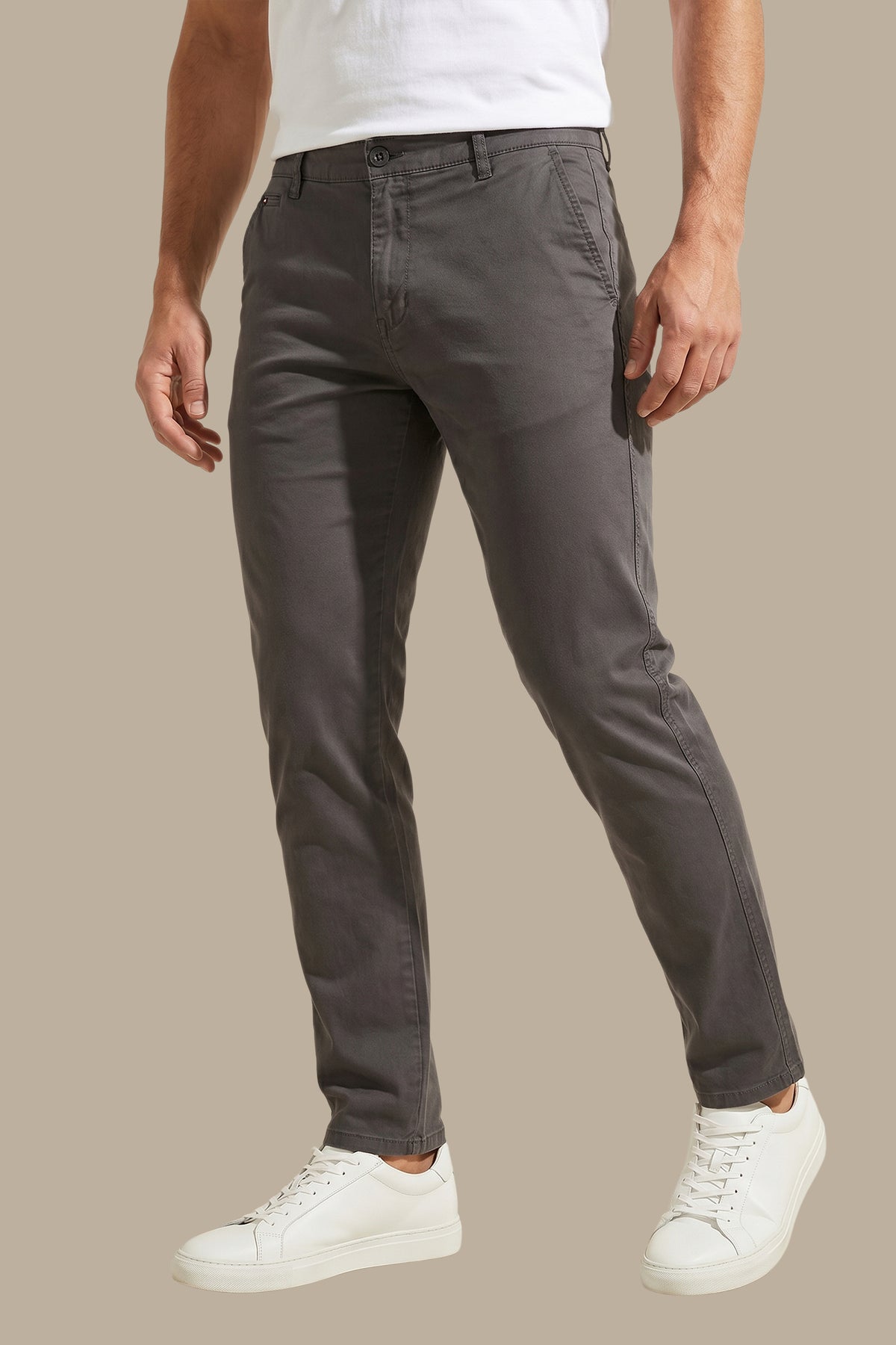 Big Size Regular Fit Chino Trousers