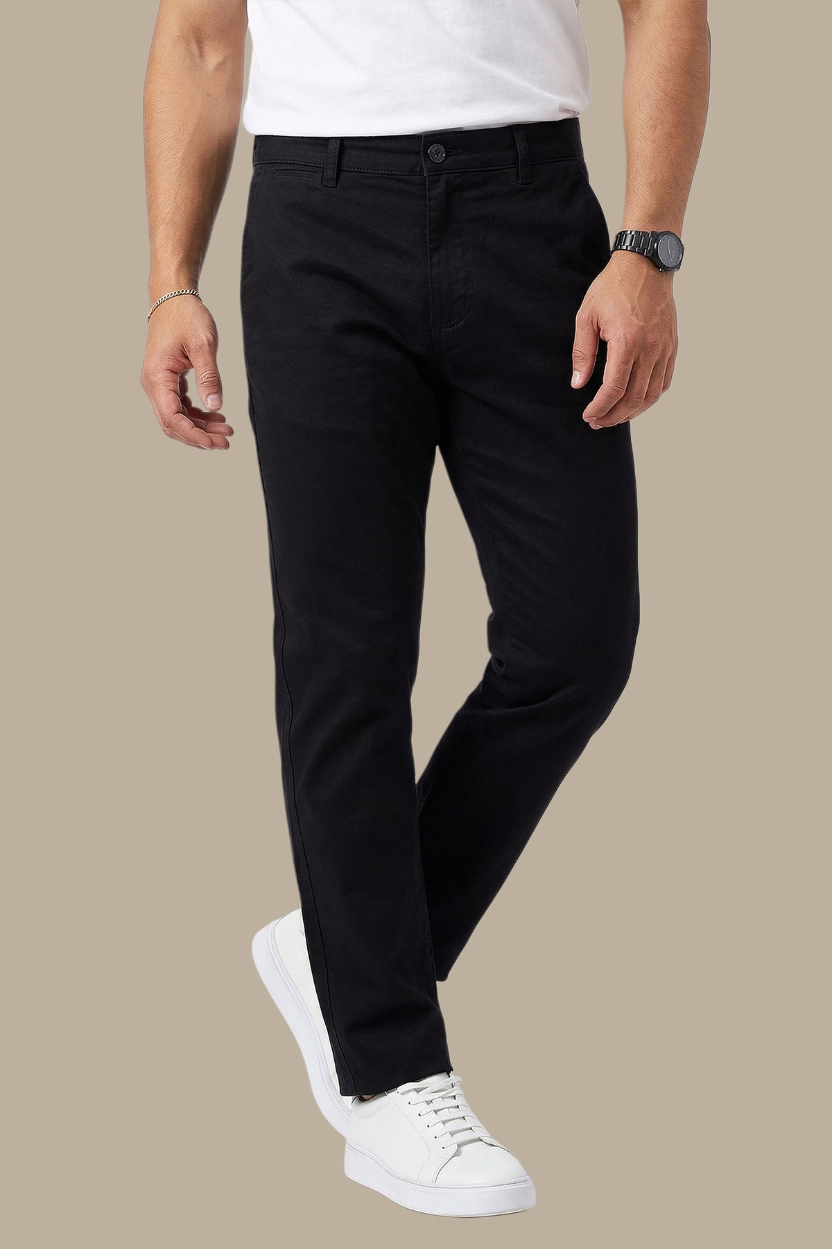 Big Size Regular Fit Chino Trousers