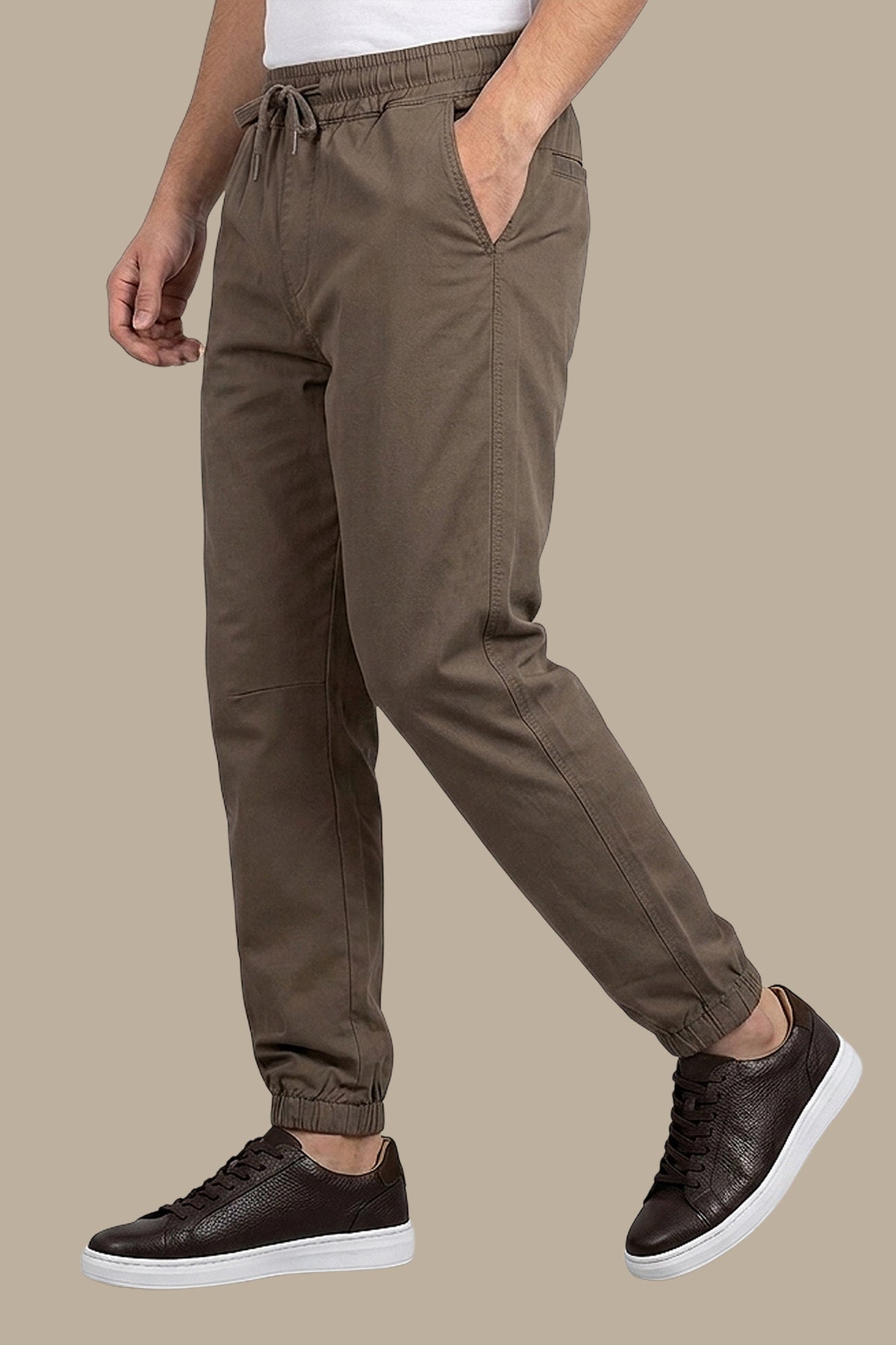 Cargo Pant With Elastic Waist – Basic Fit