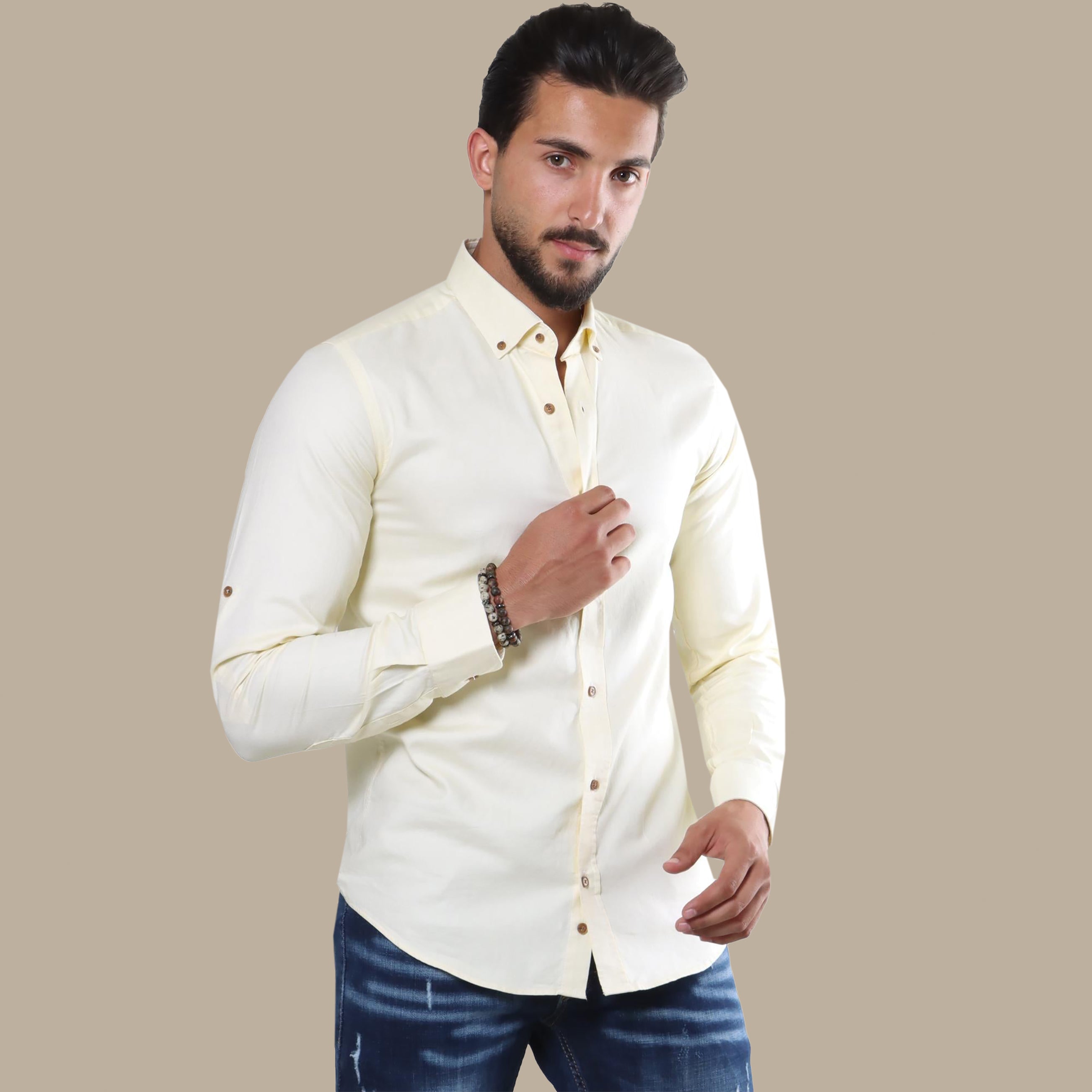 Yellow Oxford Shirt: Casual Classic