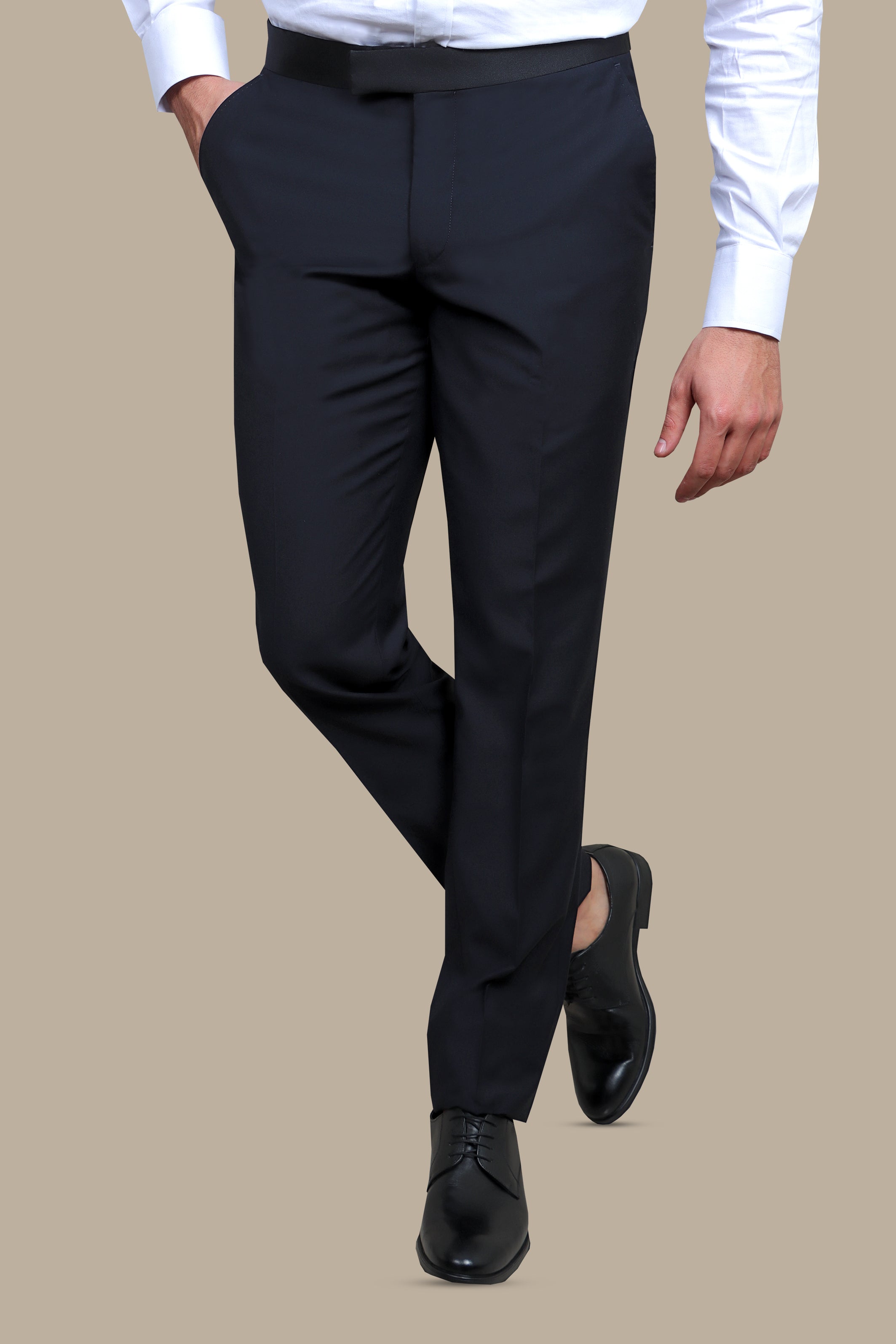 Sleek Sophistication: Tuxedo-Inspired Pants