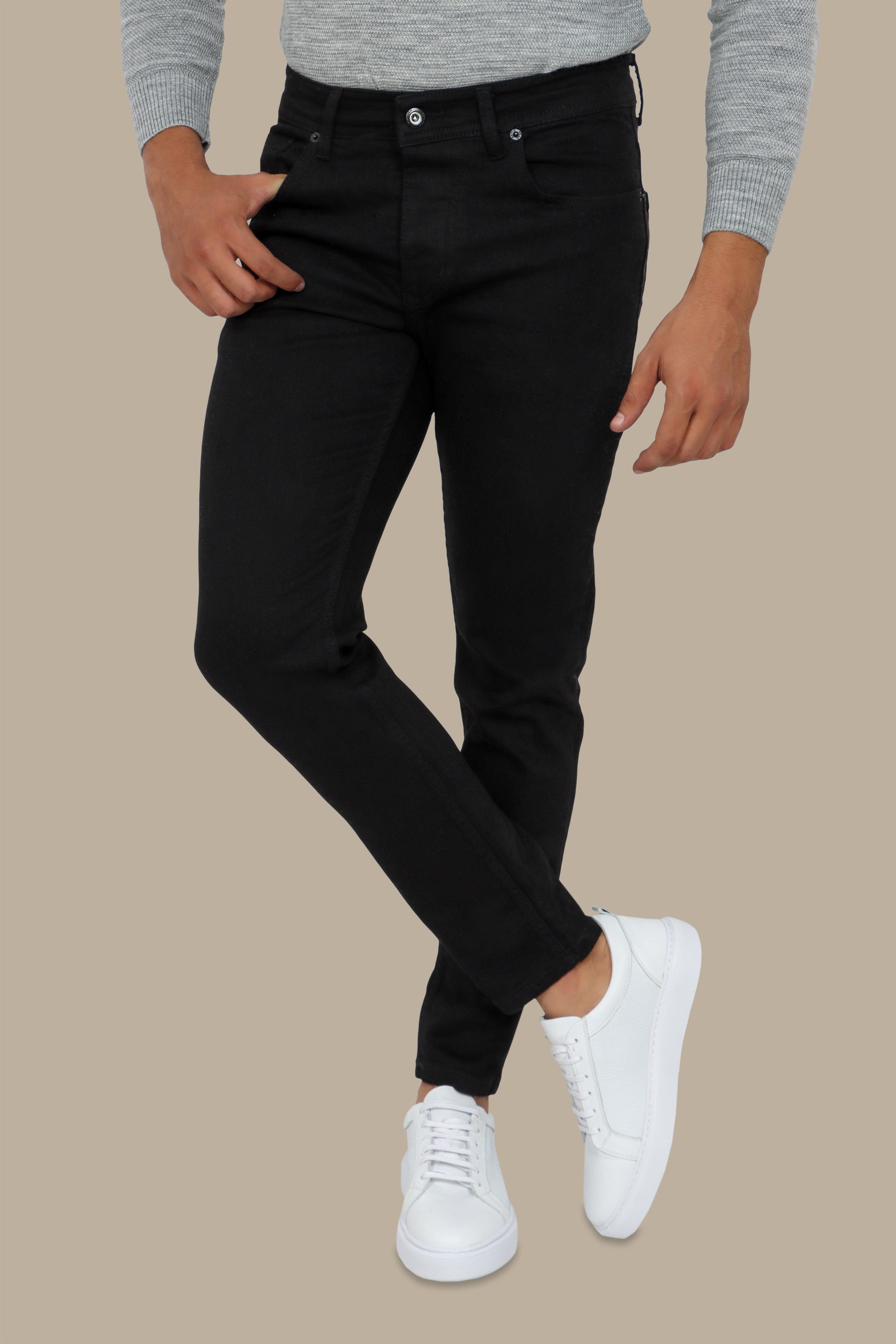 Black Slim Fit Jeans