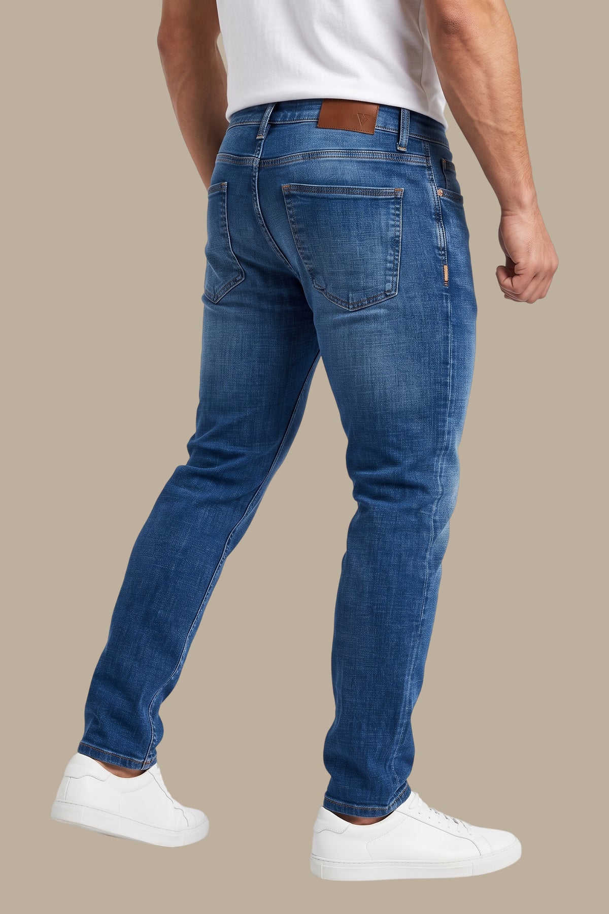 Slim Fit Tie-Dye Jeans