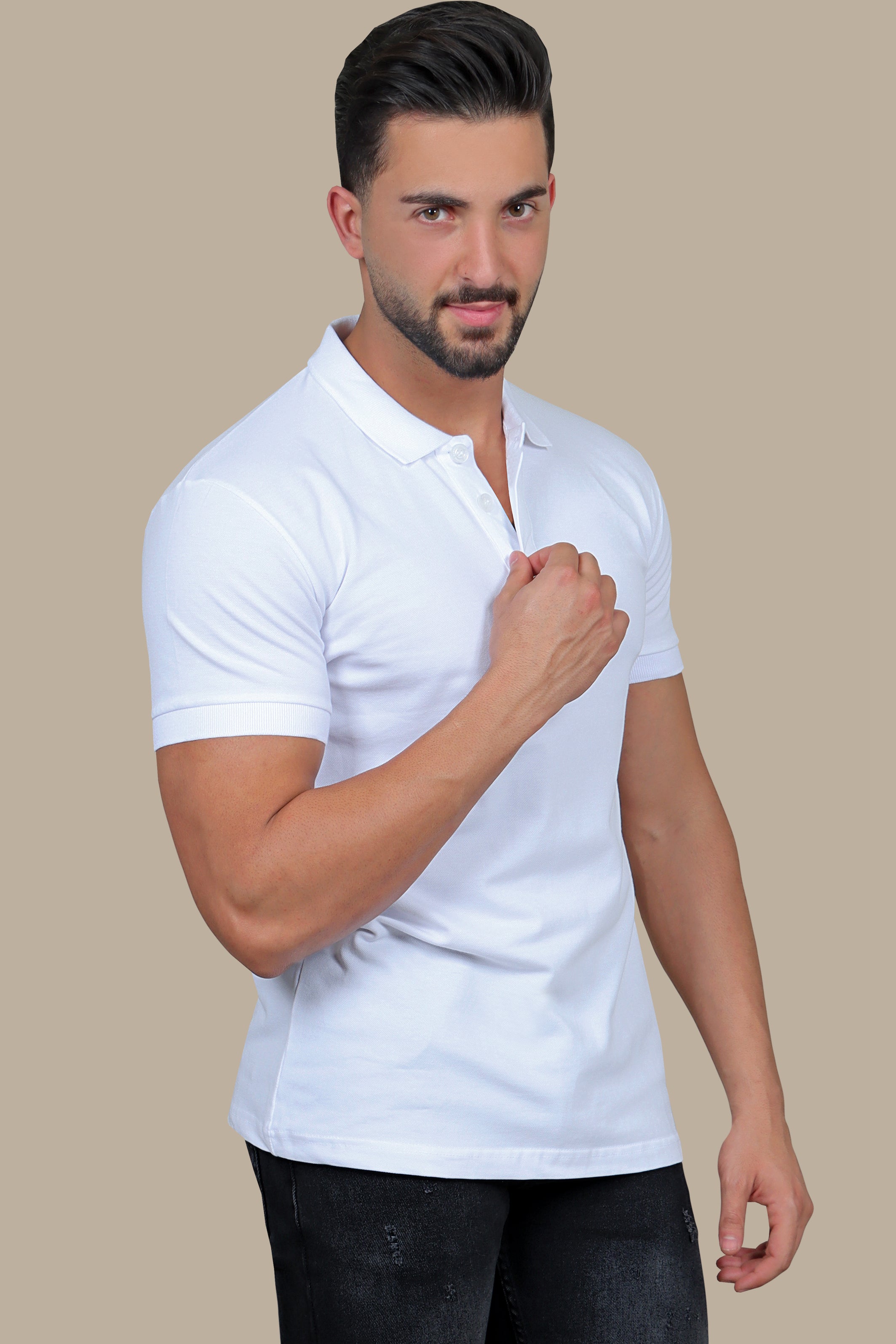 Timeless Classic: Polo S/SL Basic White