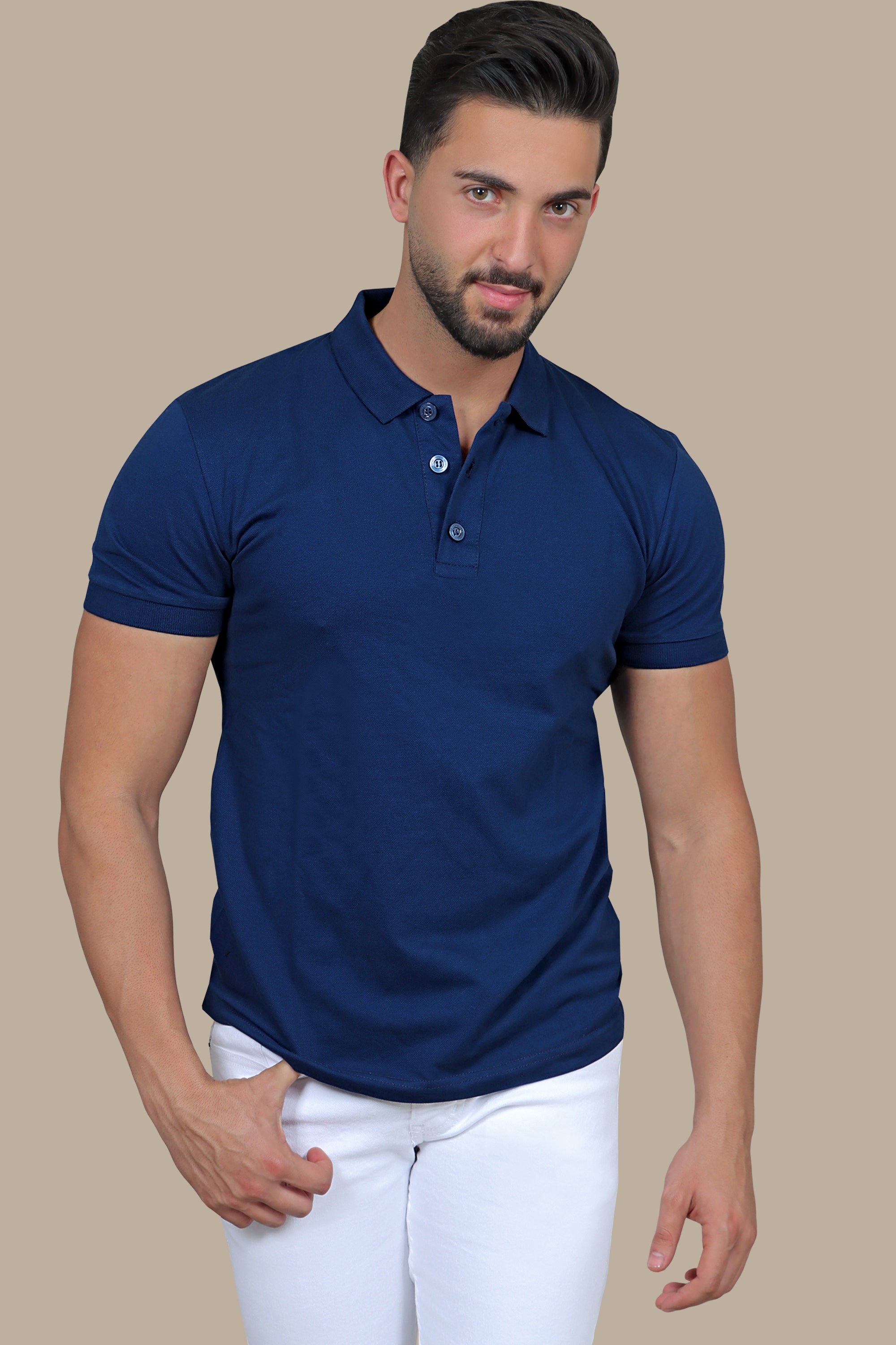 Classic Navy: Polo S/SL Basic Navy