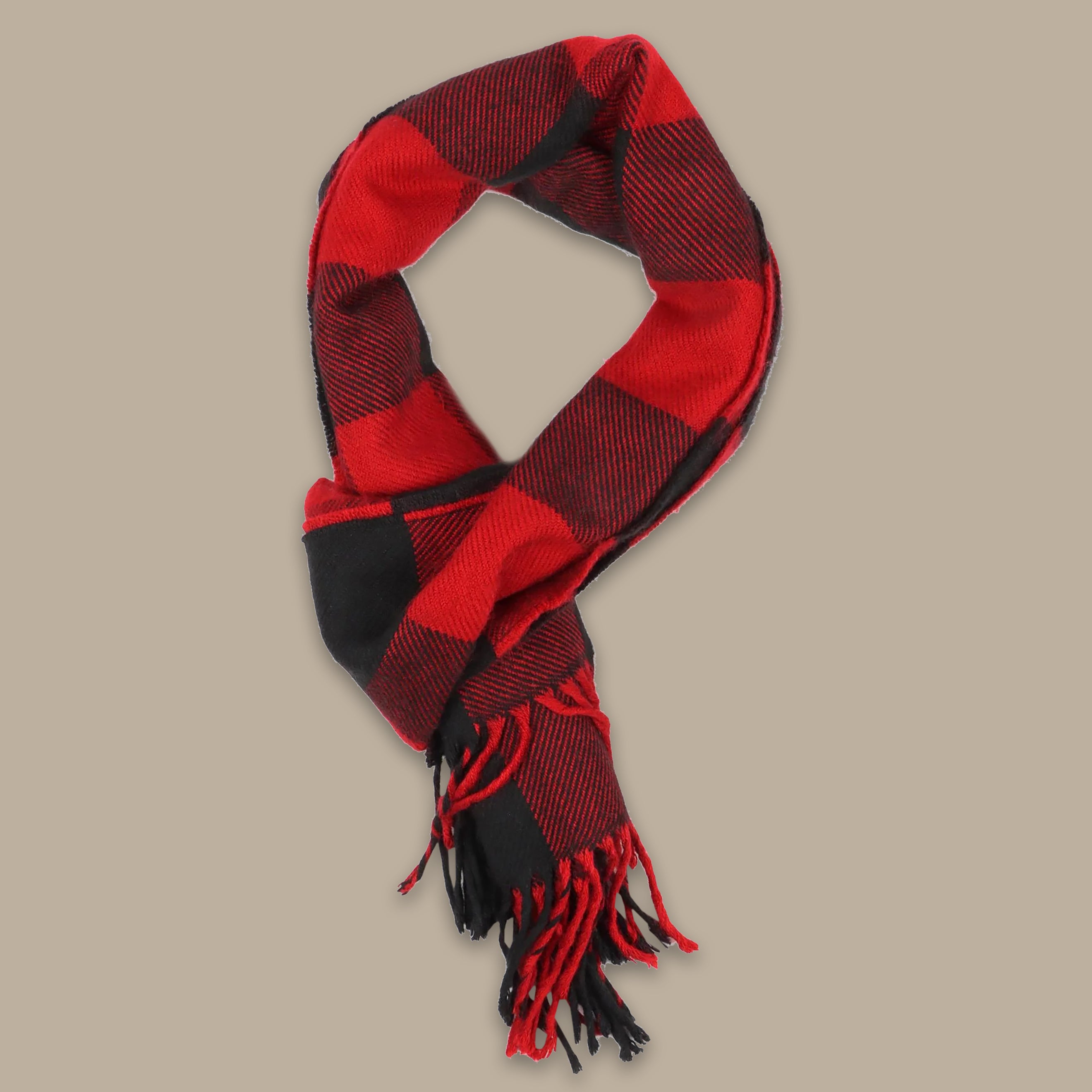 Scarf Tartan Checks | Red