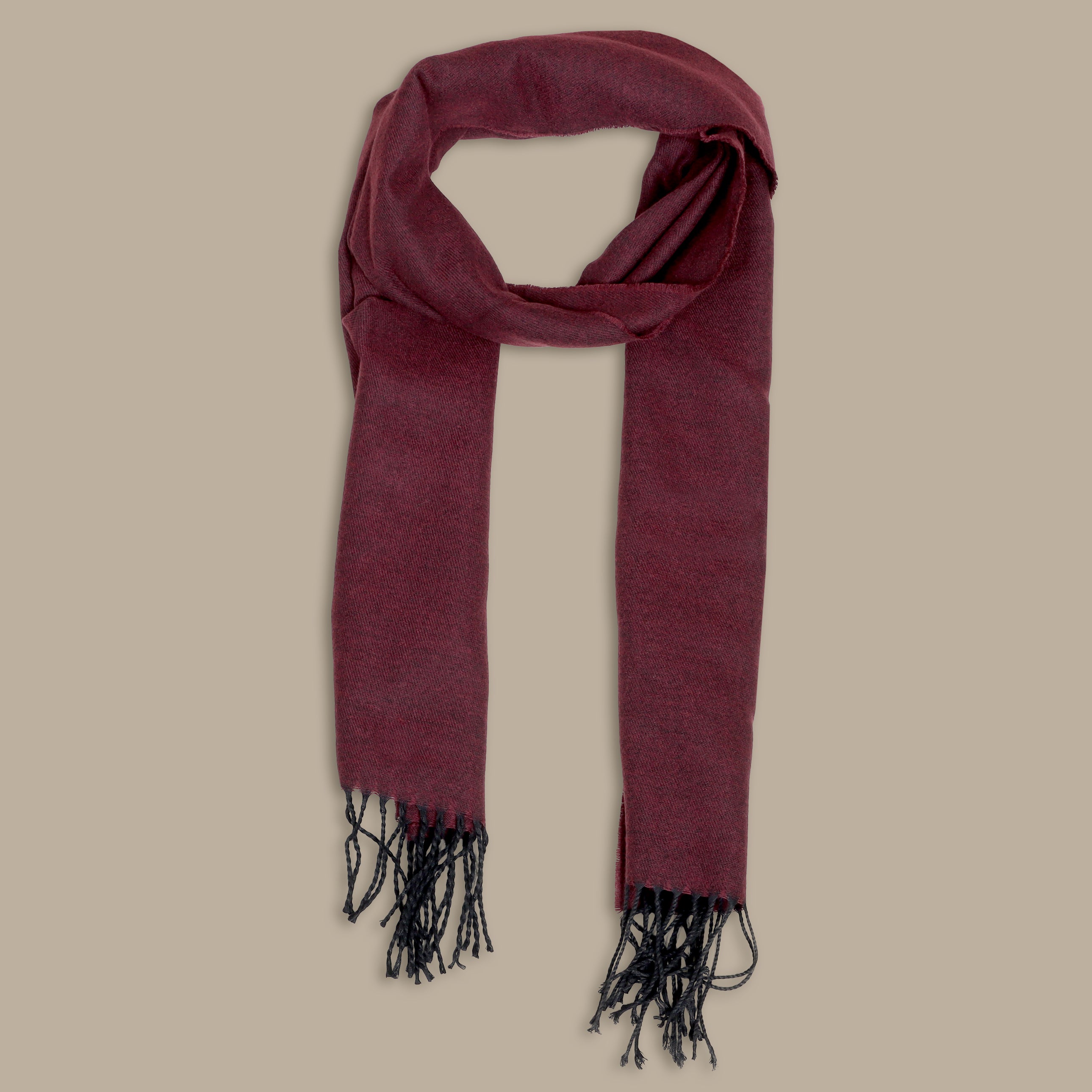 Scarf Basic Plain | Burgundy