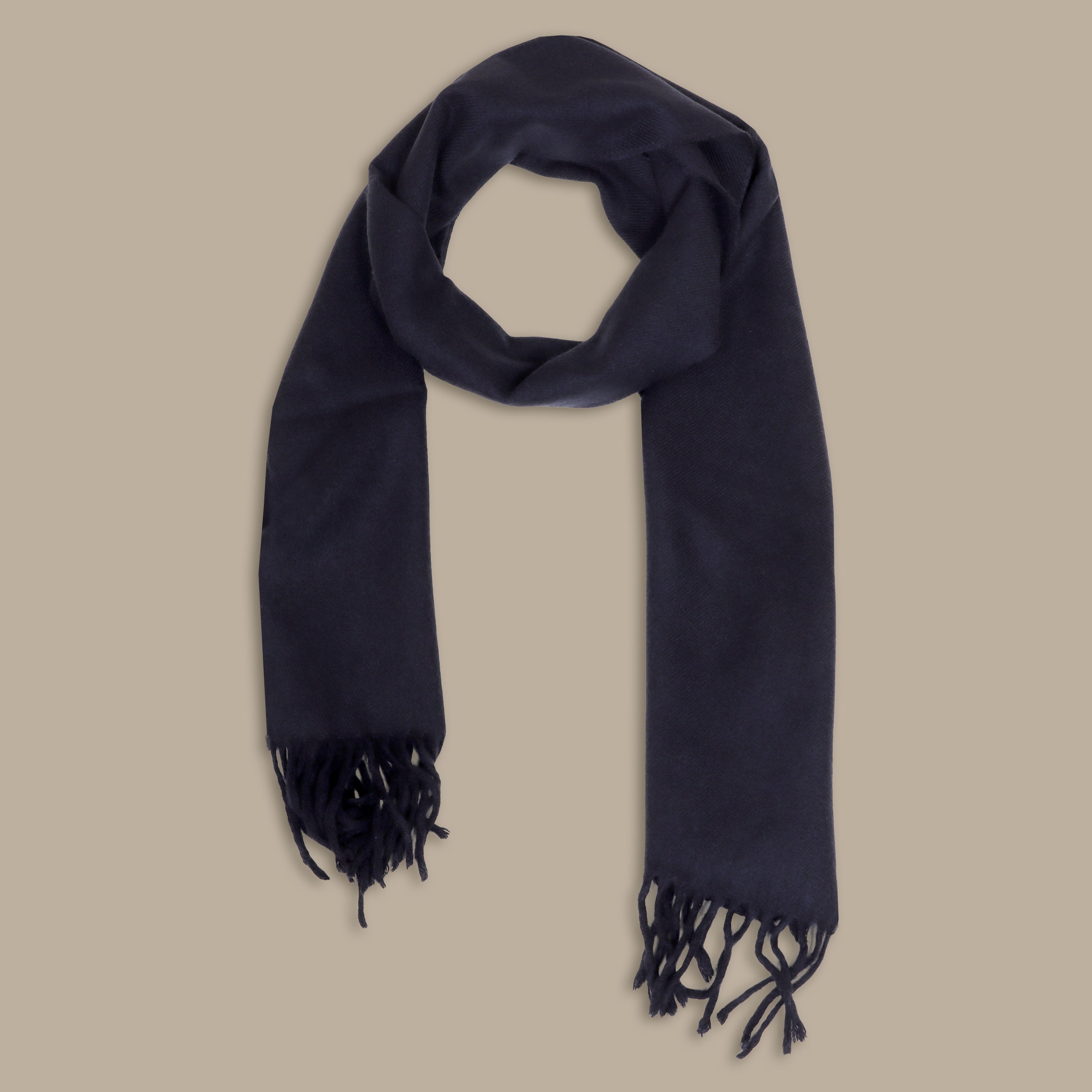 Scarf Plain | Navy