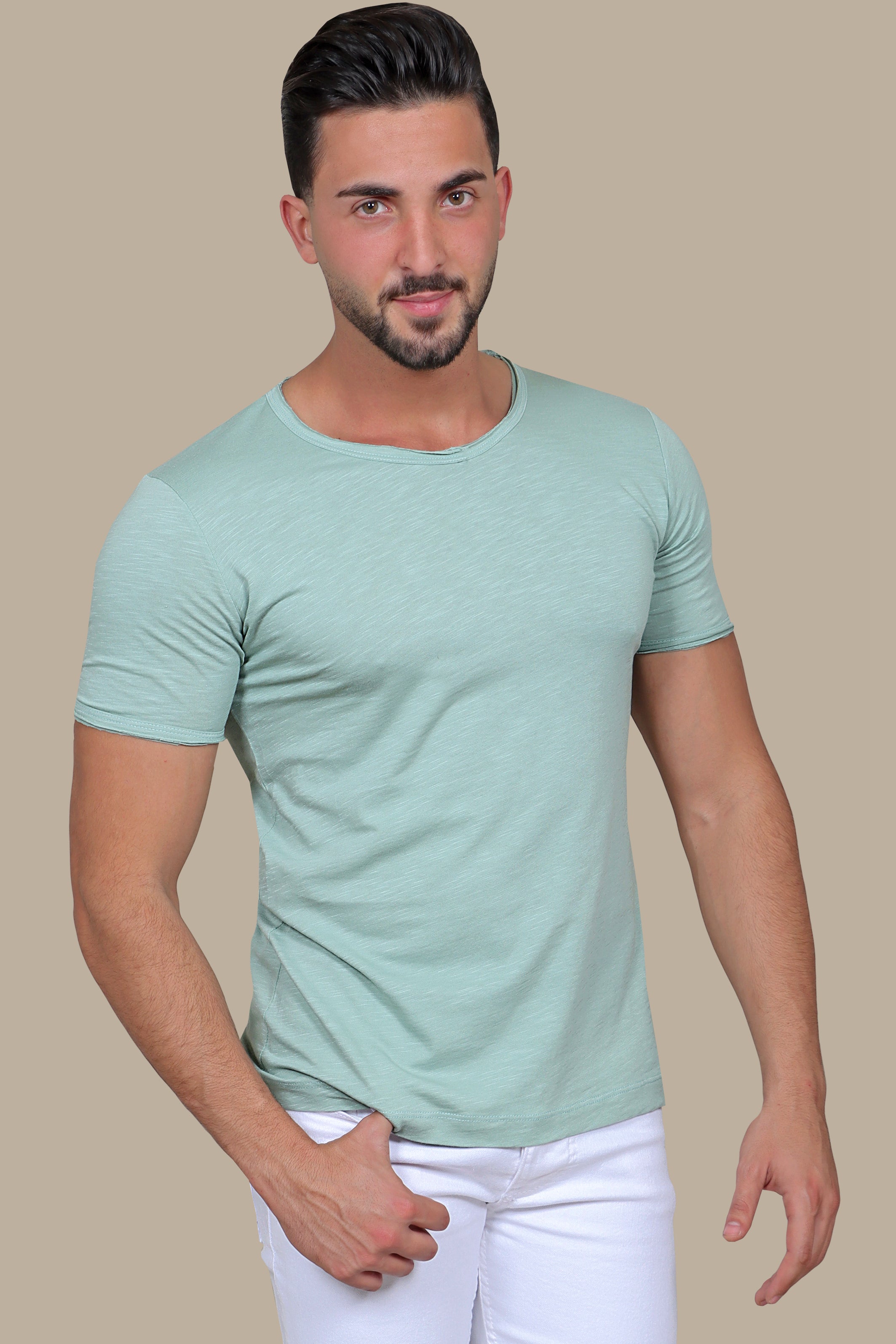 Green Mélange T-Shirt