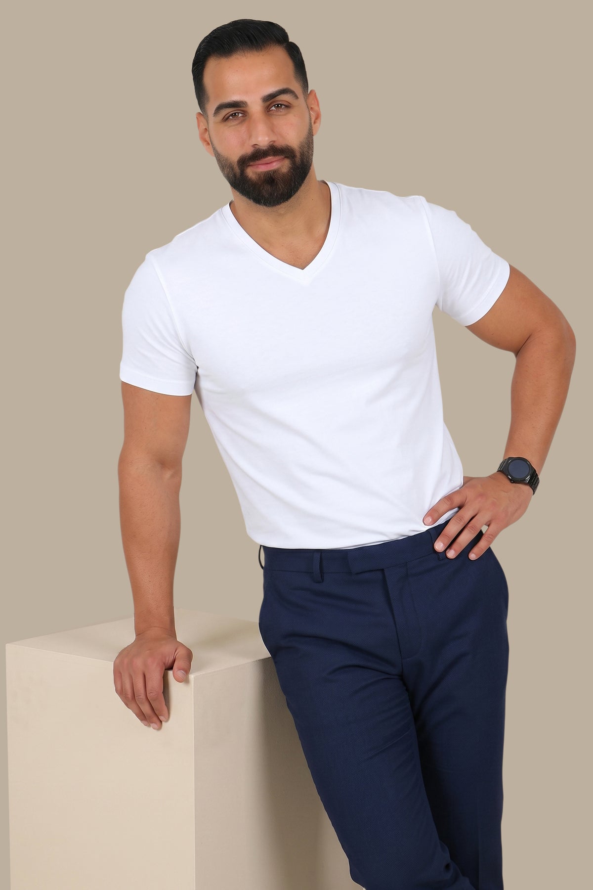 Basic V-Neck T-Shirt
