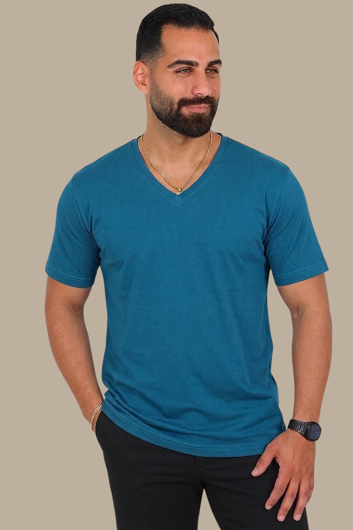Basic V-Neck T-Shirt