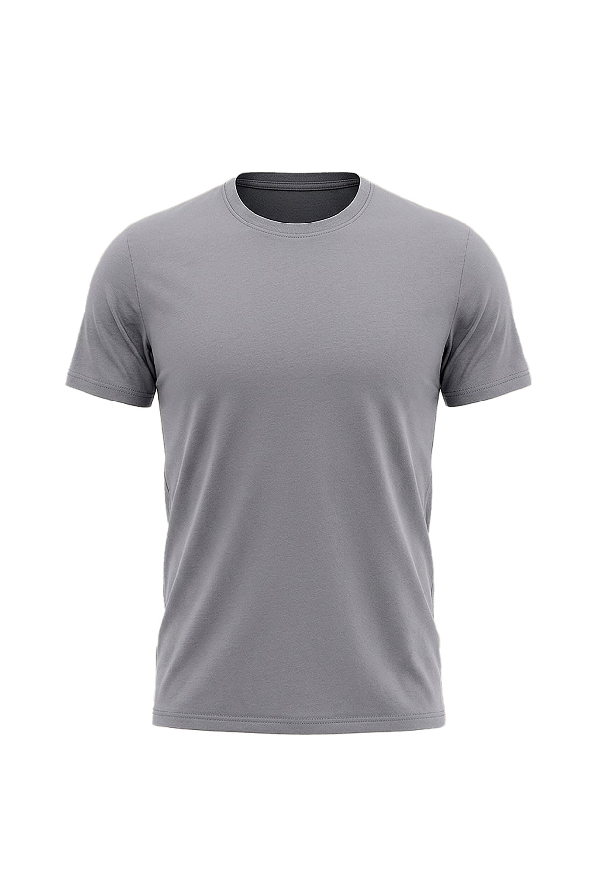 Basic Round Neck Short Sleeve T-Shirt