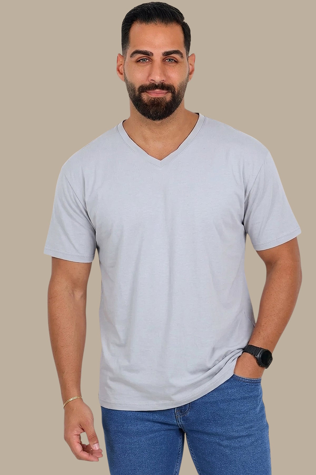 Basic V-Neck T-Shirt