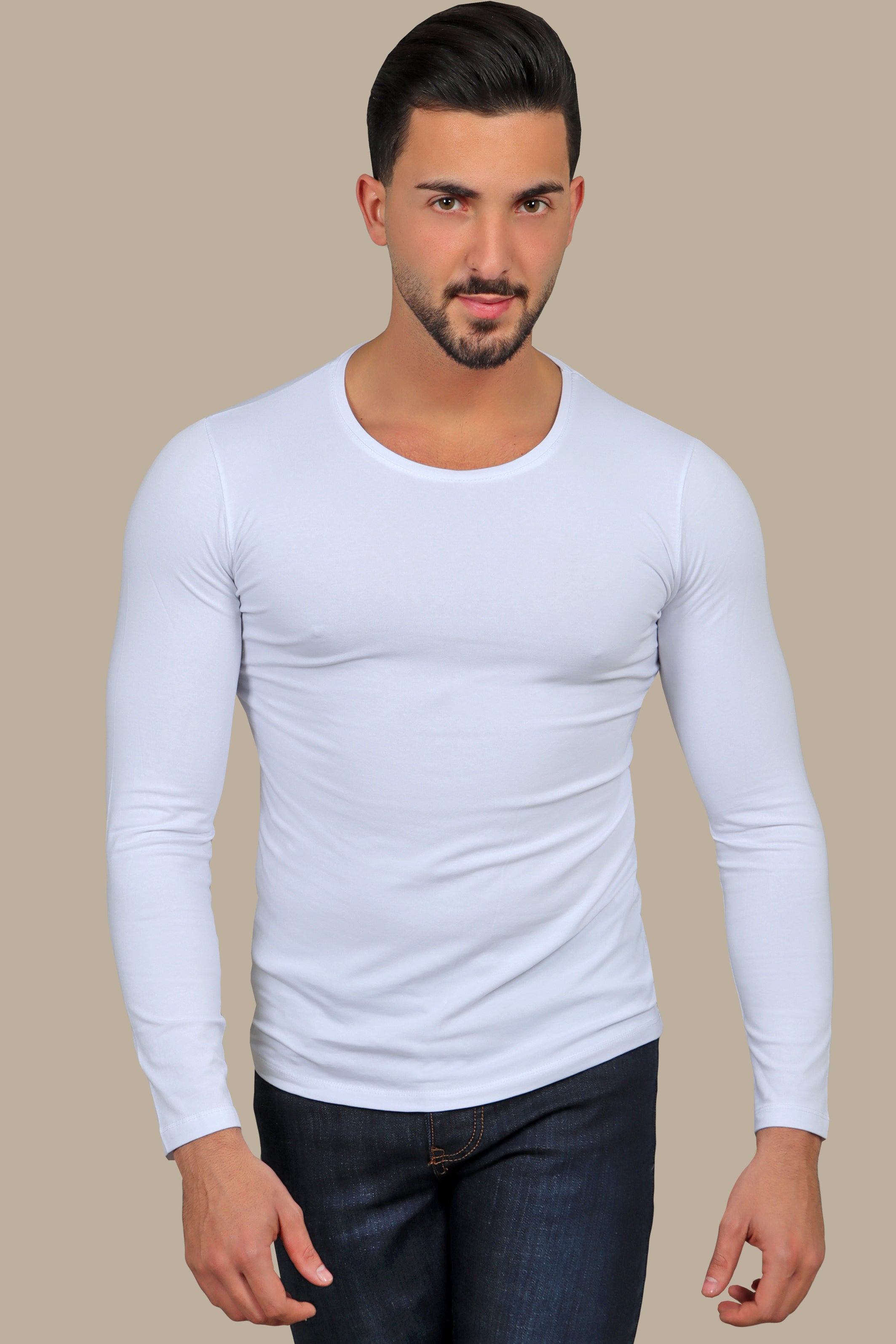 Essential Round Neck T-Shirt: Lag Blue