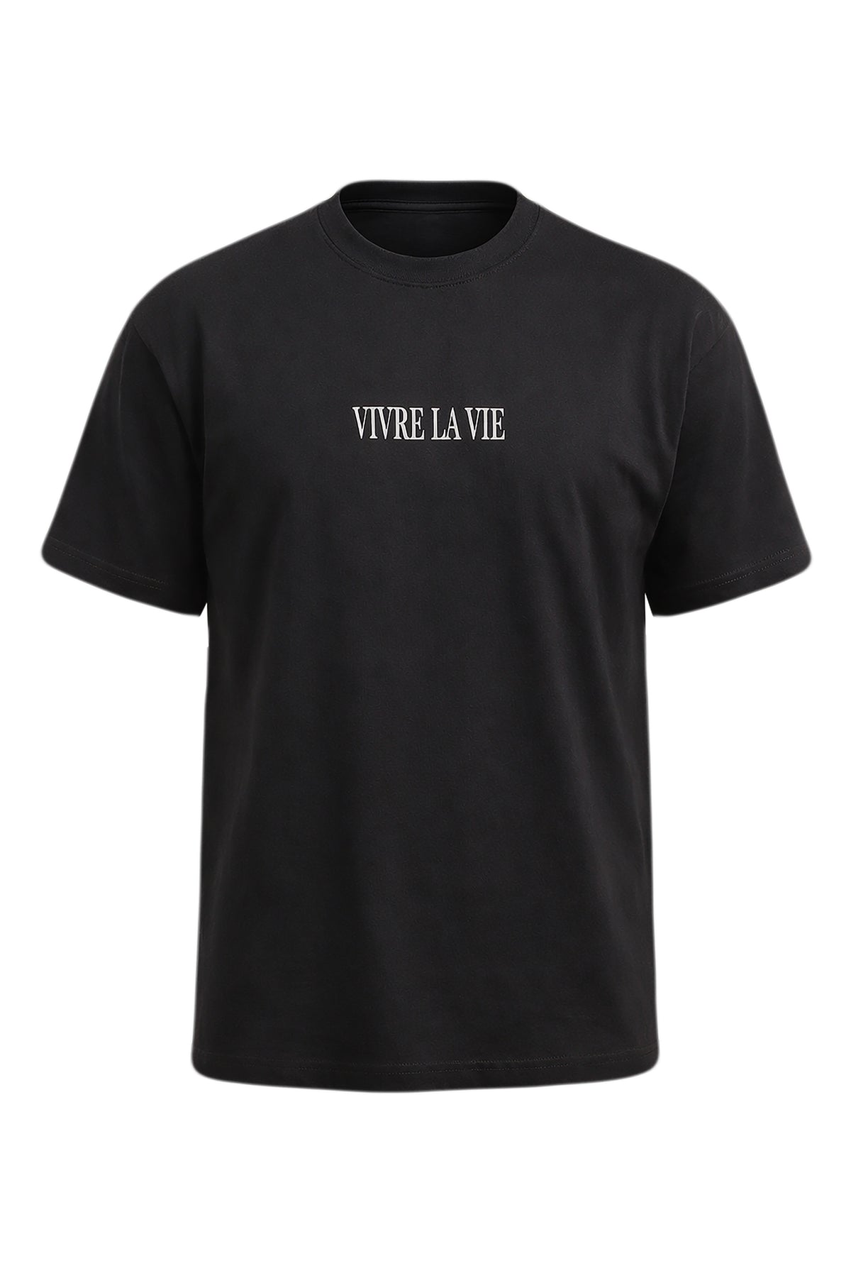 Oversized Printed T-Shirt – Vivre La Vie