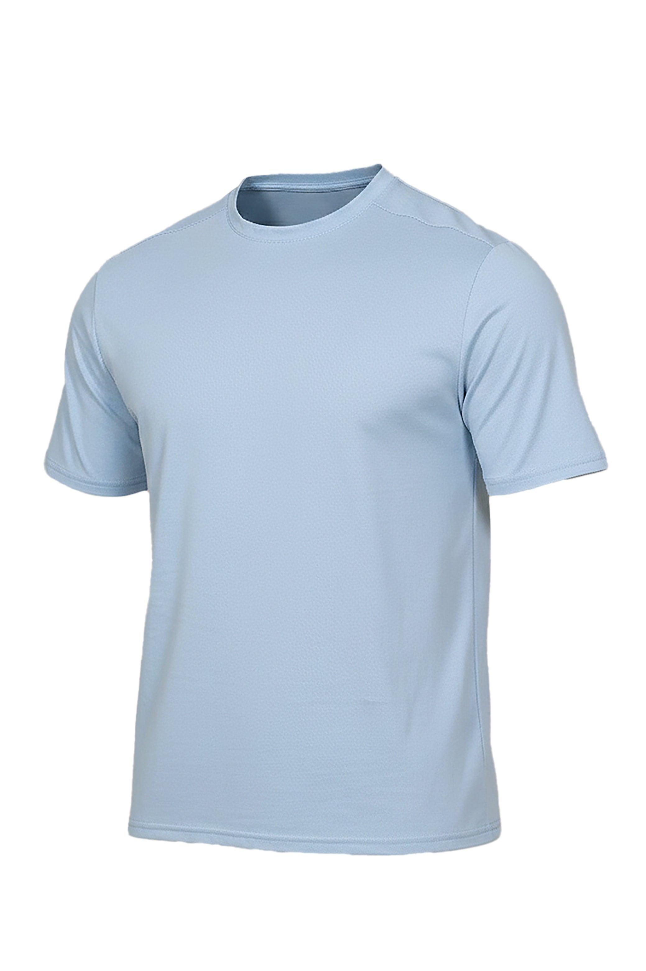 Light Blue Oxford Piquet T-Shirt