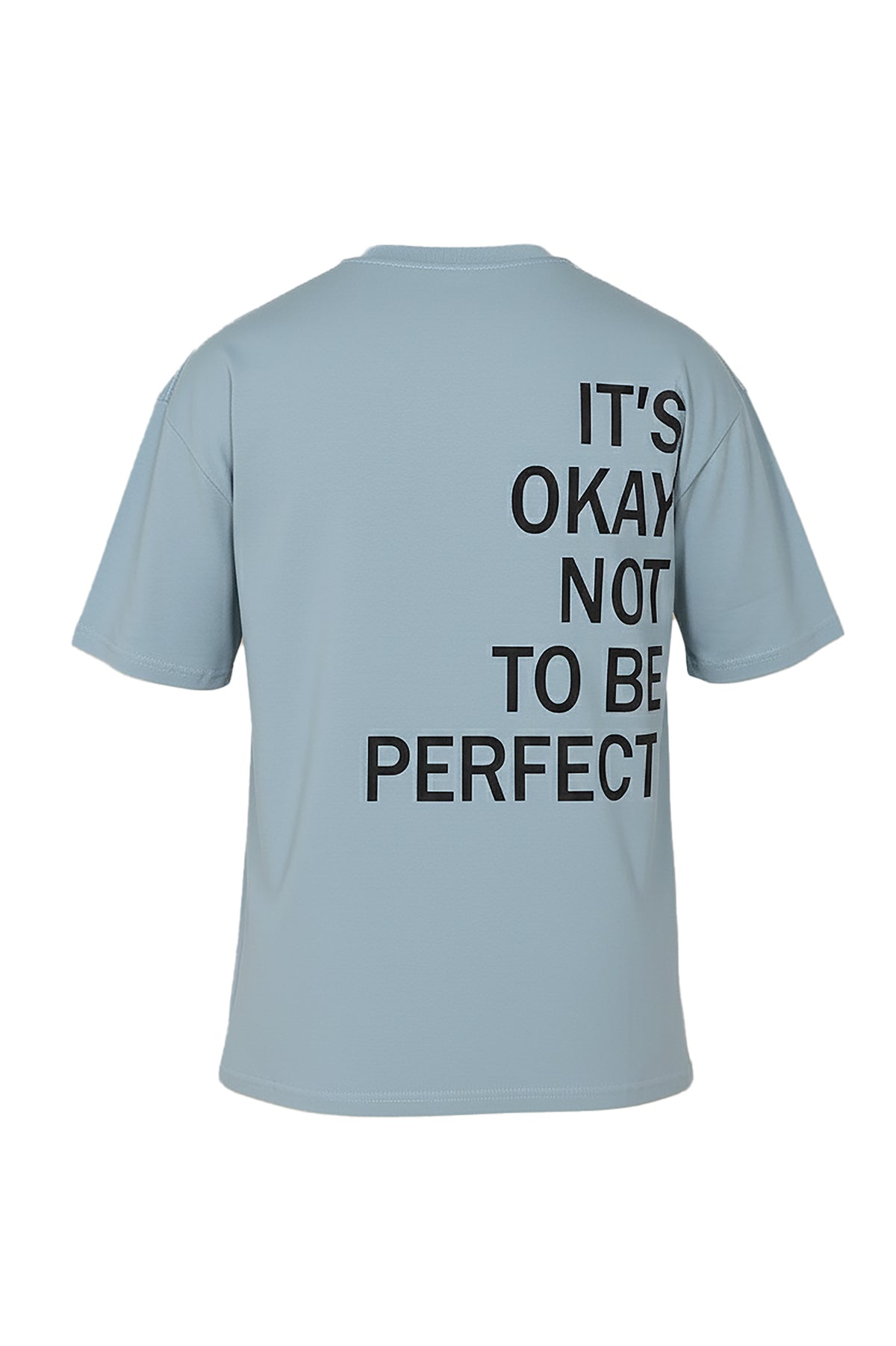 Oversized T-Shirt with It’s Okay to Be Perfect Print